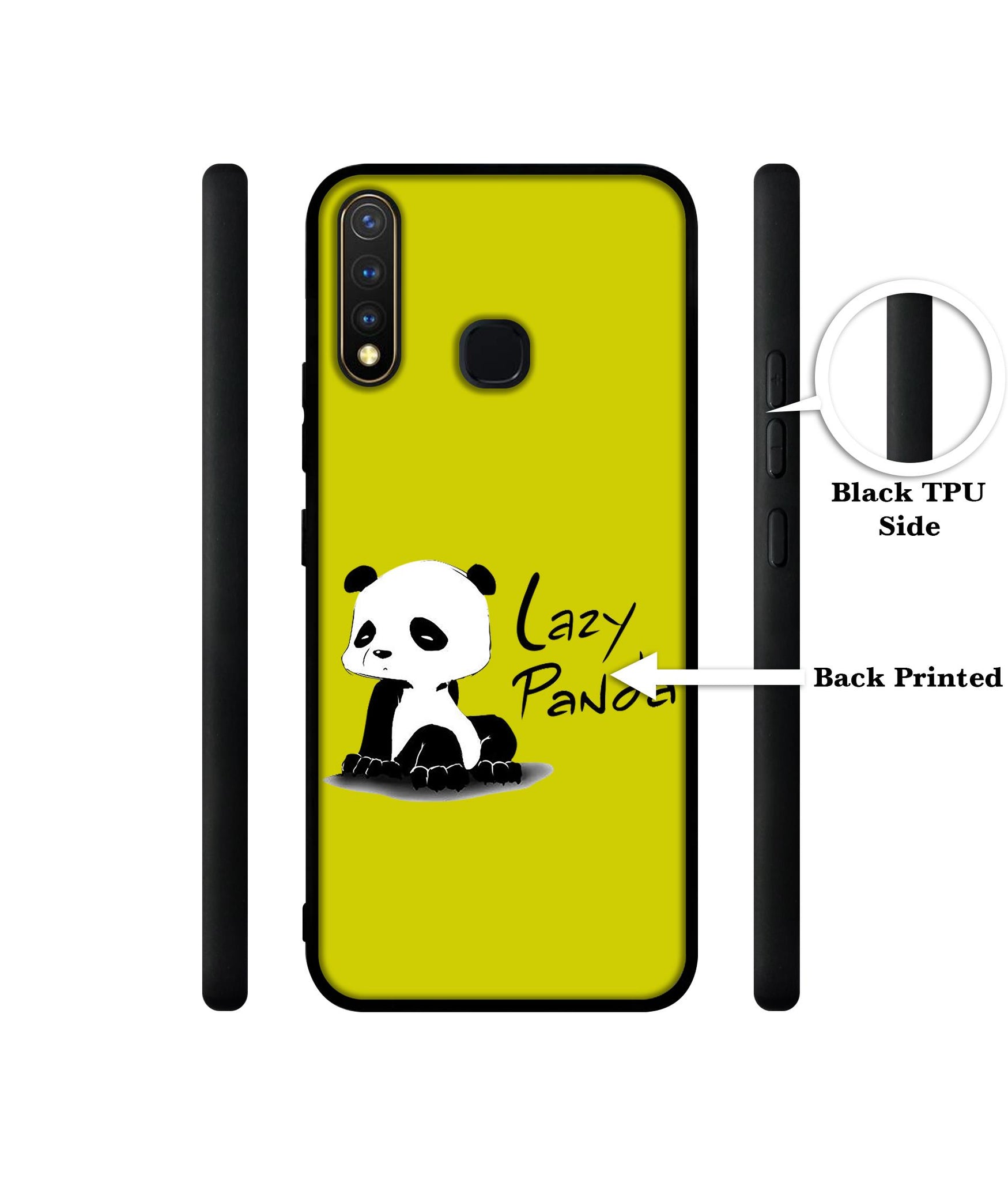 Lazy Panda Design Designer 2D Printed Back Case Cover for Vivo Y19 4G / U3 4G / U20 4G
