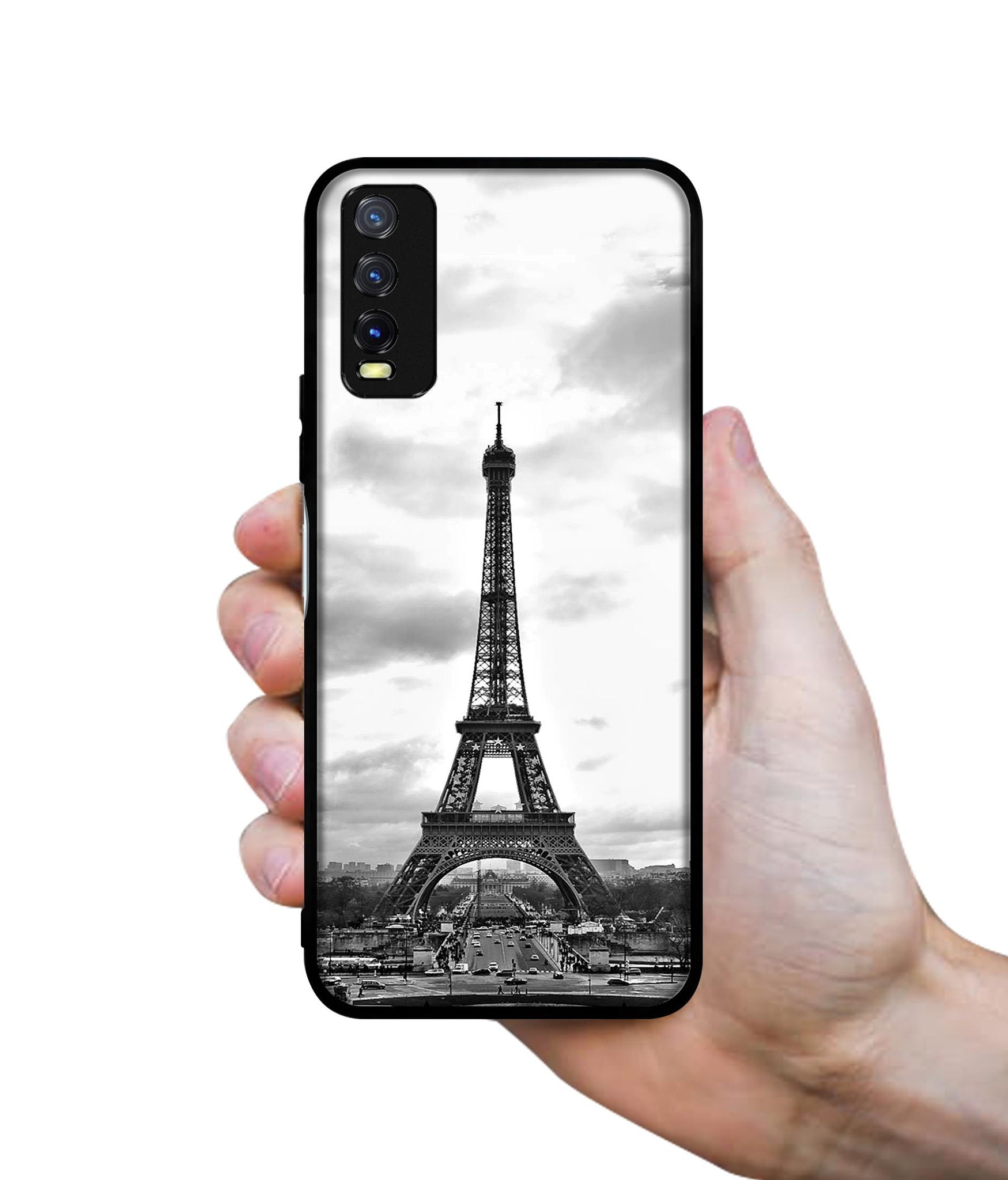 Eiffel Tower Design Designer 2D Printed Back Case Cover for Vivo Y20 4G / Y20A / Y20S / Y20G / Y20i / Y20T