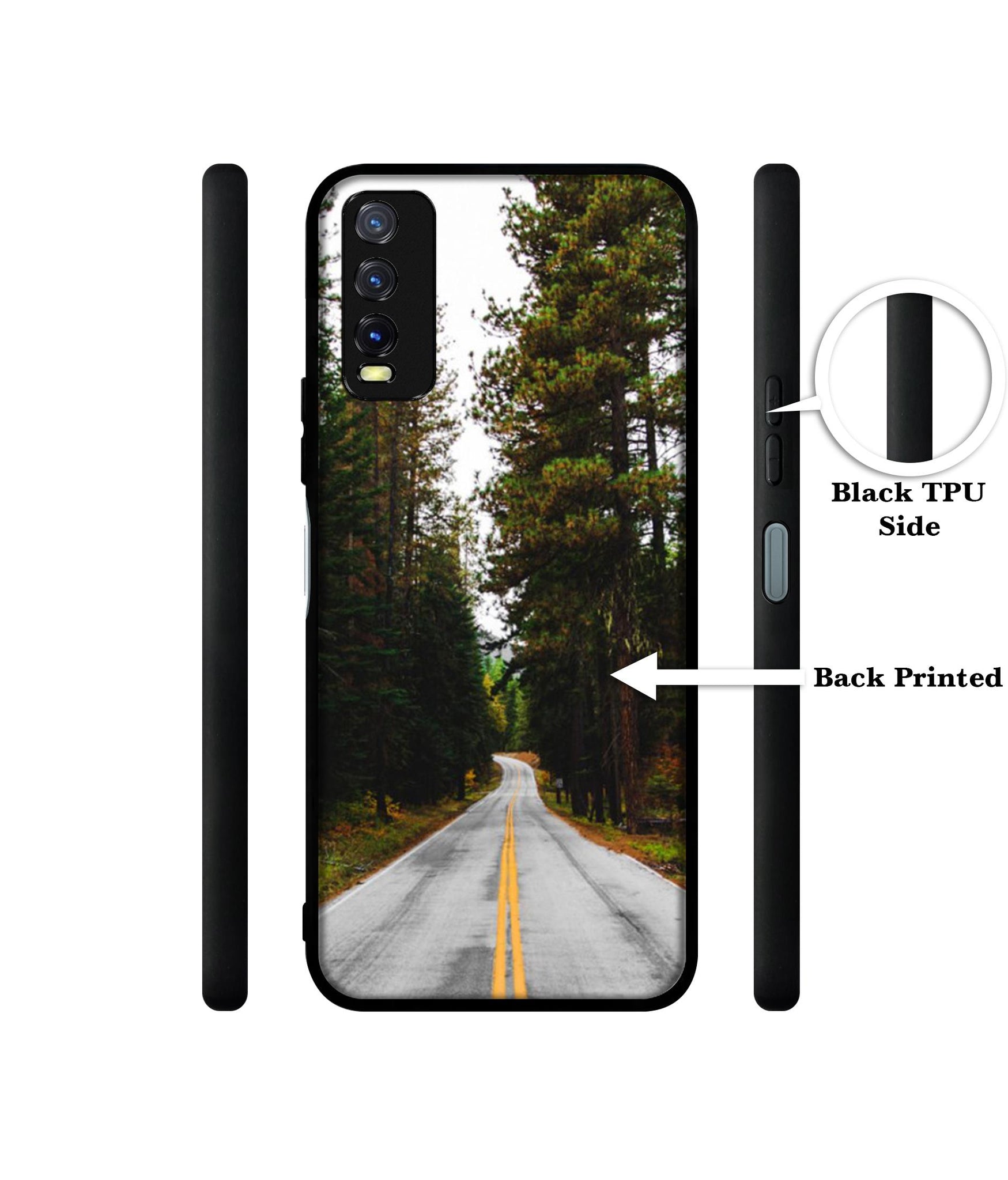 Road Photo Design Designer 2D Printed Back Case Cover for Vivo Y20 4G / Y20A / Y20S / Y20G / Y20i / Y20T
