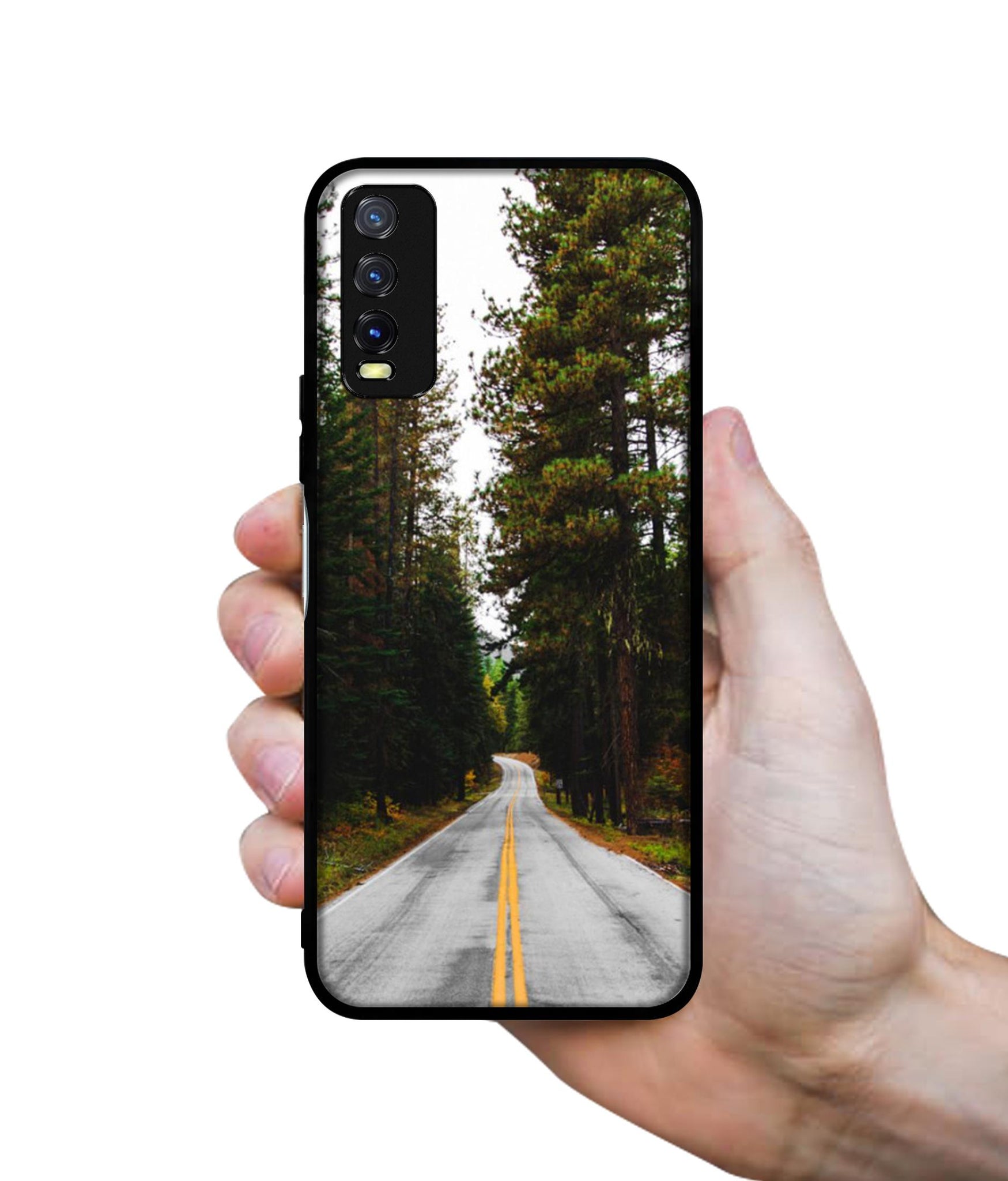Road Photo Design Designer 2D Printed Back Case Cover for Vivo Y20 4G / Y20A / Y20S / Y20G / Y20i / Y20T