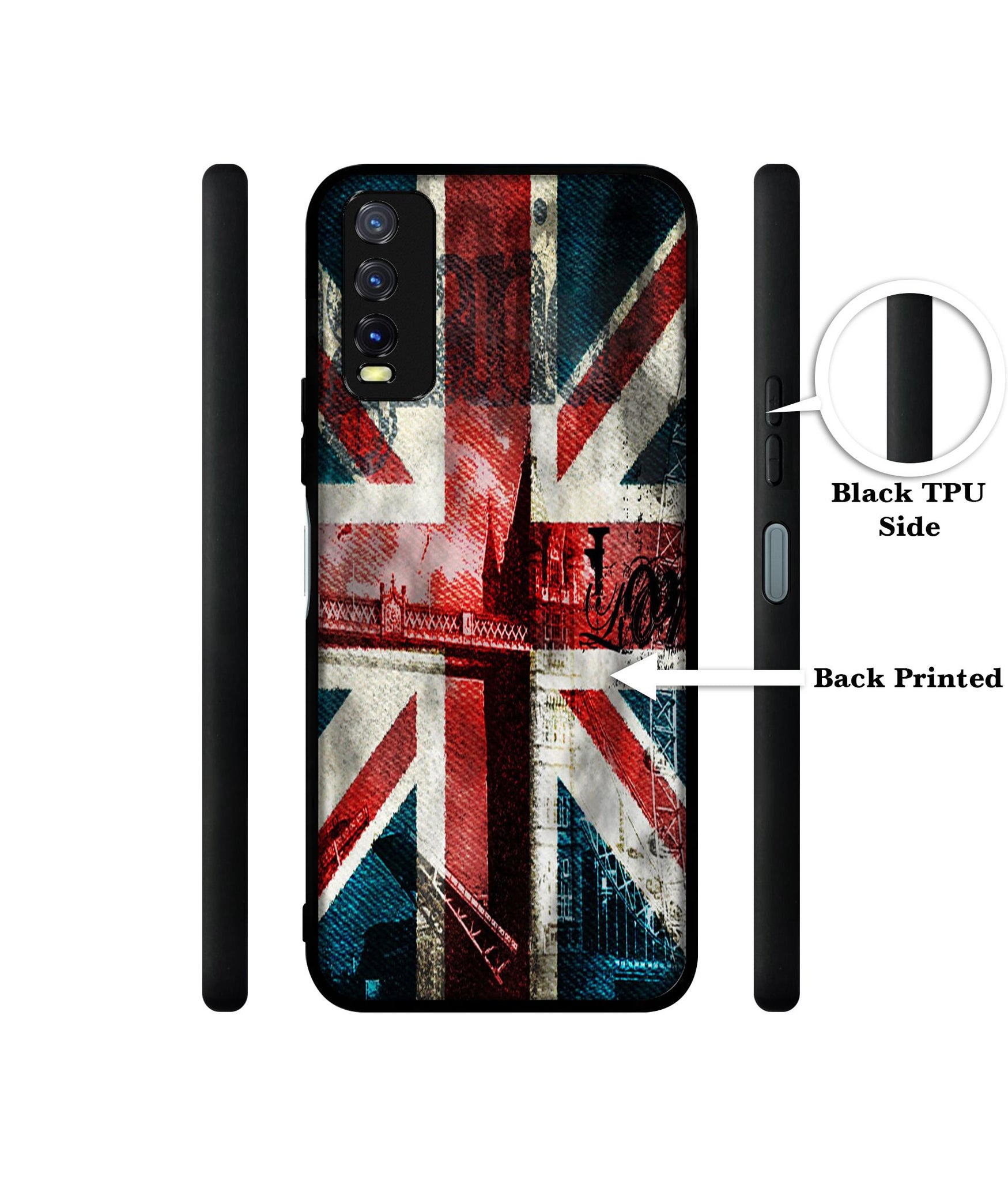 London Flag wallpaper Design Designer 2D Printed Back Case Cover for Vivo Y20 4G / Y20A / Y20S / Y20G / Y20i / Y20T