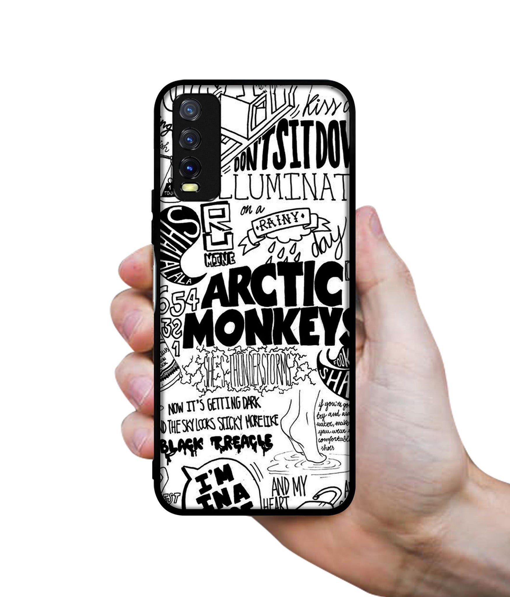 Arctic Monkeys Pattern Design Designer 2D Printed Back Case Cover for Vivo Y20 4G / Y20A / Y20S / Y20G / Y20i / Y20T