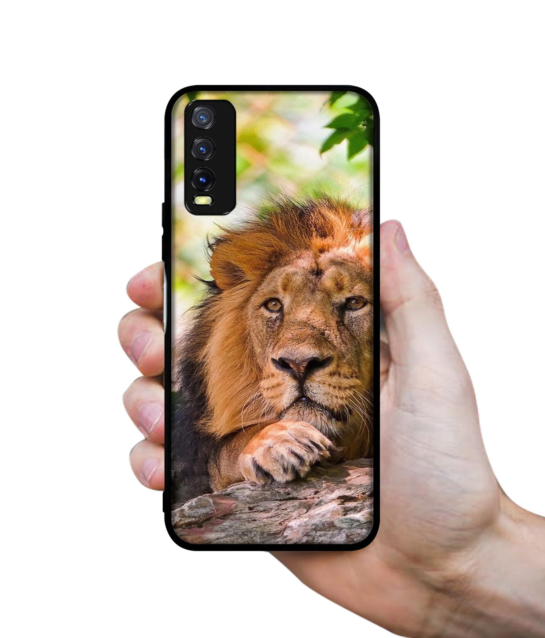 Tiger Pattern Print Design Designer 2D Printed Back Case Cover for Vivo Y20 4G / Y20A / Y20S / Y20G / Y20i / Y20T