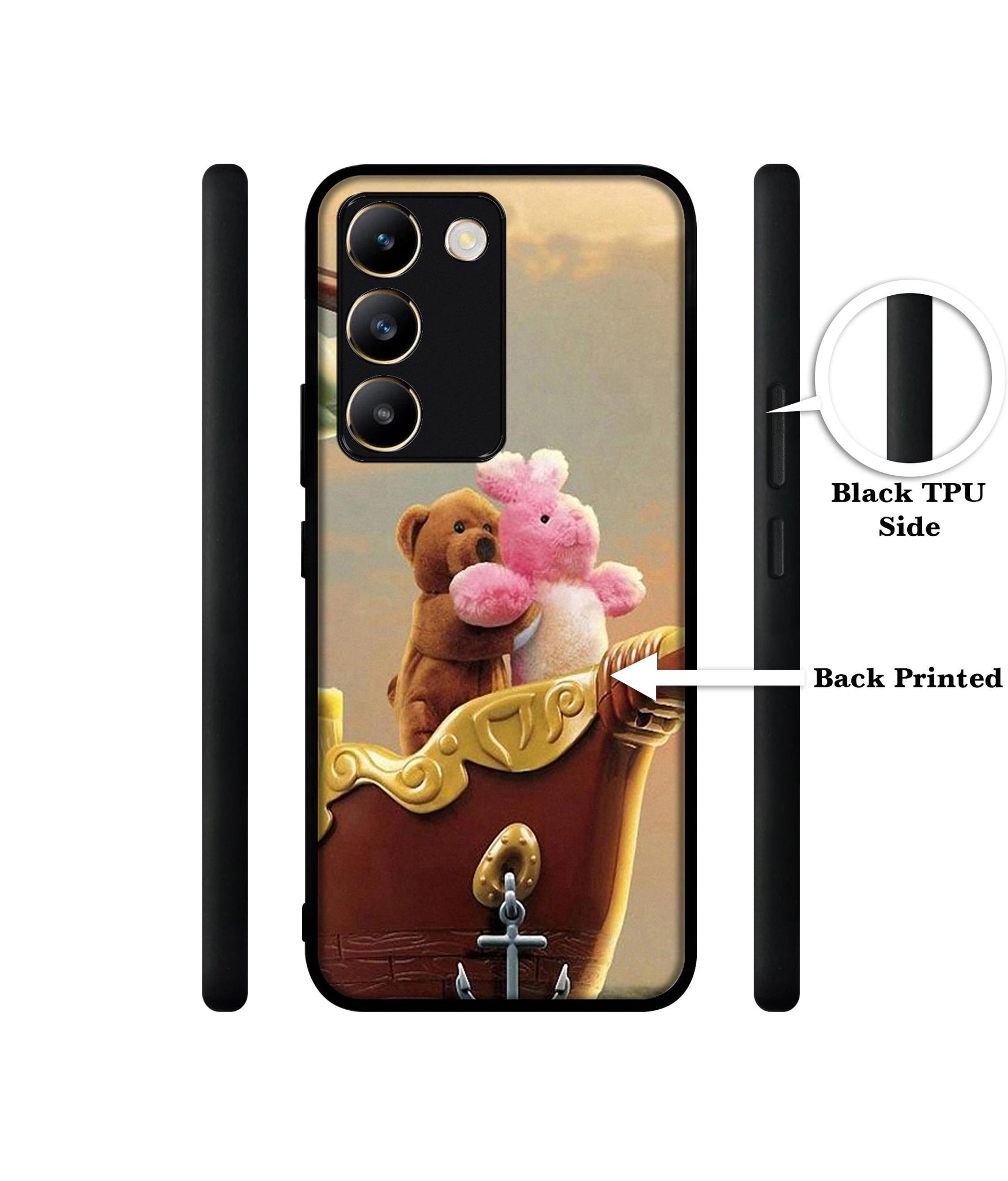 Funny Titanic Design Designer 2D Printed Back Case Cover for Vivo Y200e 5G / T3 5G