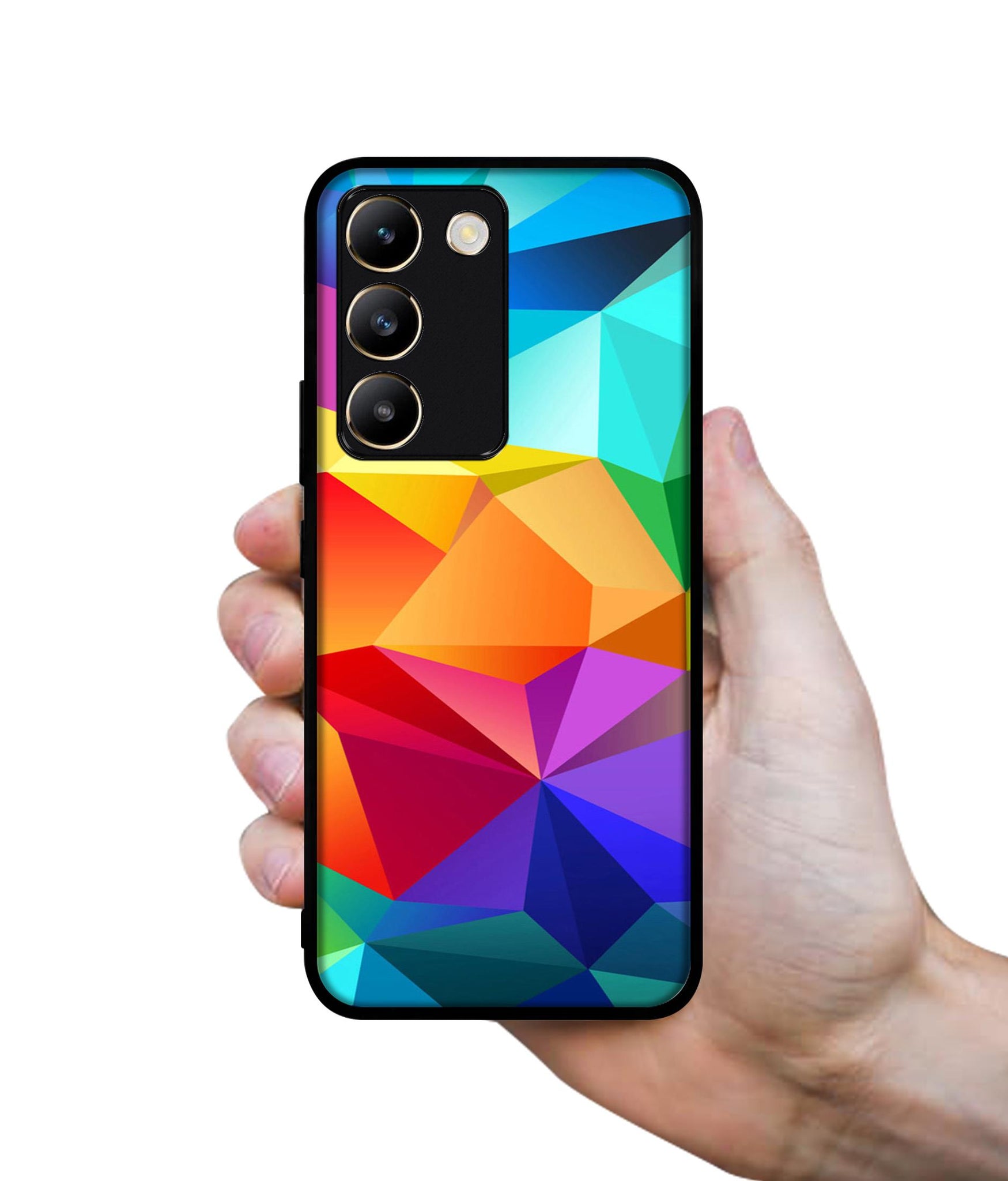 Colorful Pattern Design Designer 2D Printed Back Case Cover for Vivo Y200e 5G / T3 5G