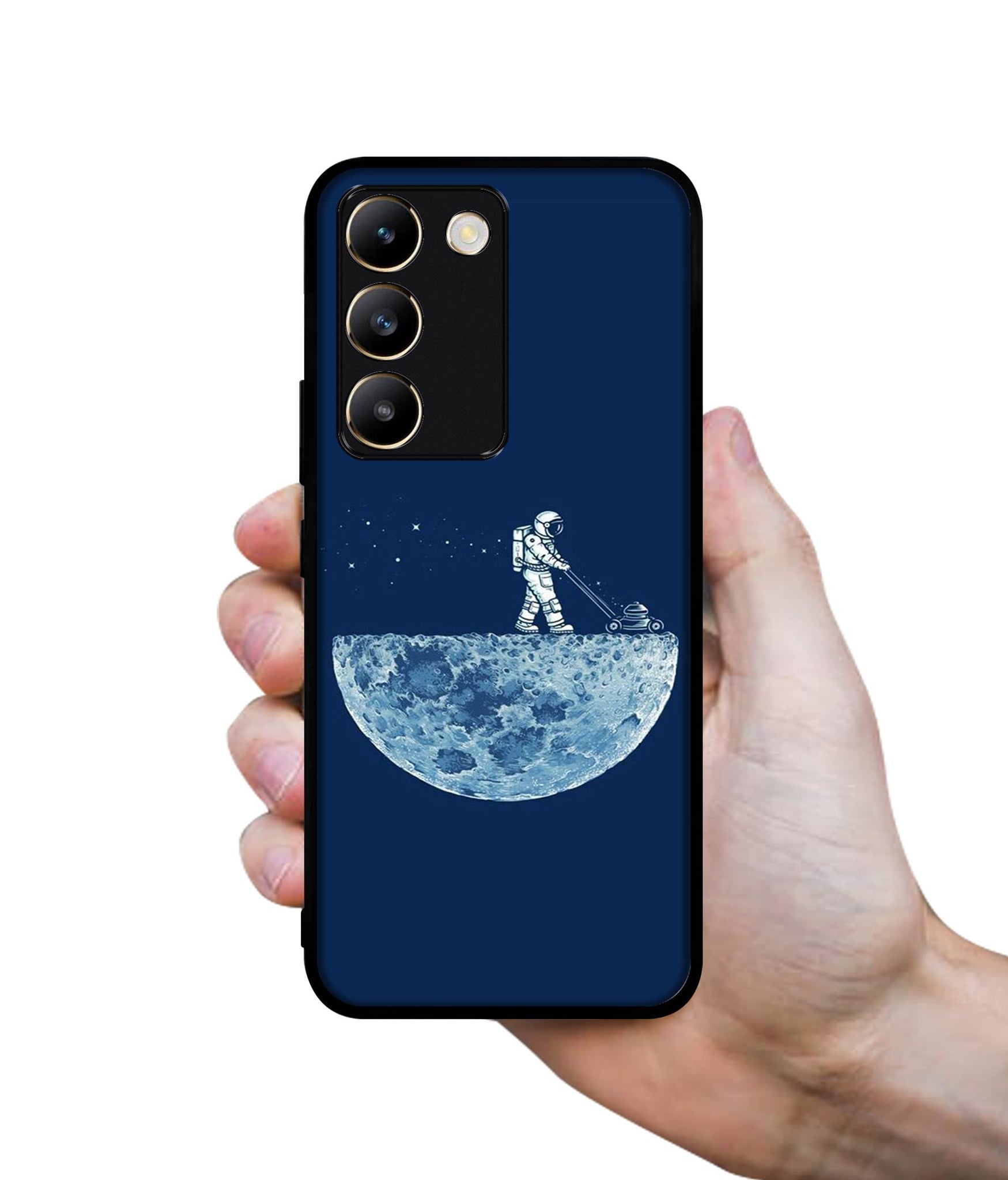 Moon Walk Design Designer 2D Printed Back Case Cover for Vivo Y200e 5G / T3 5G