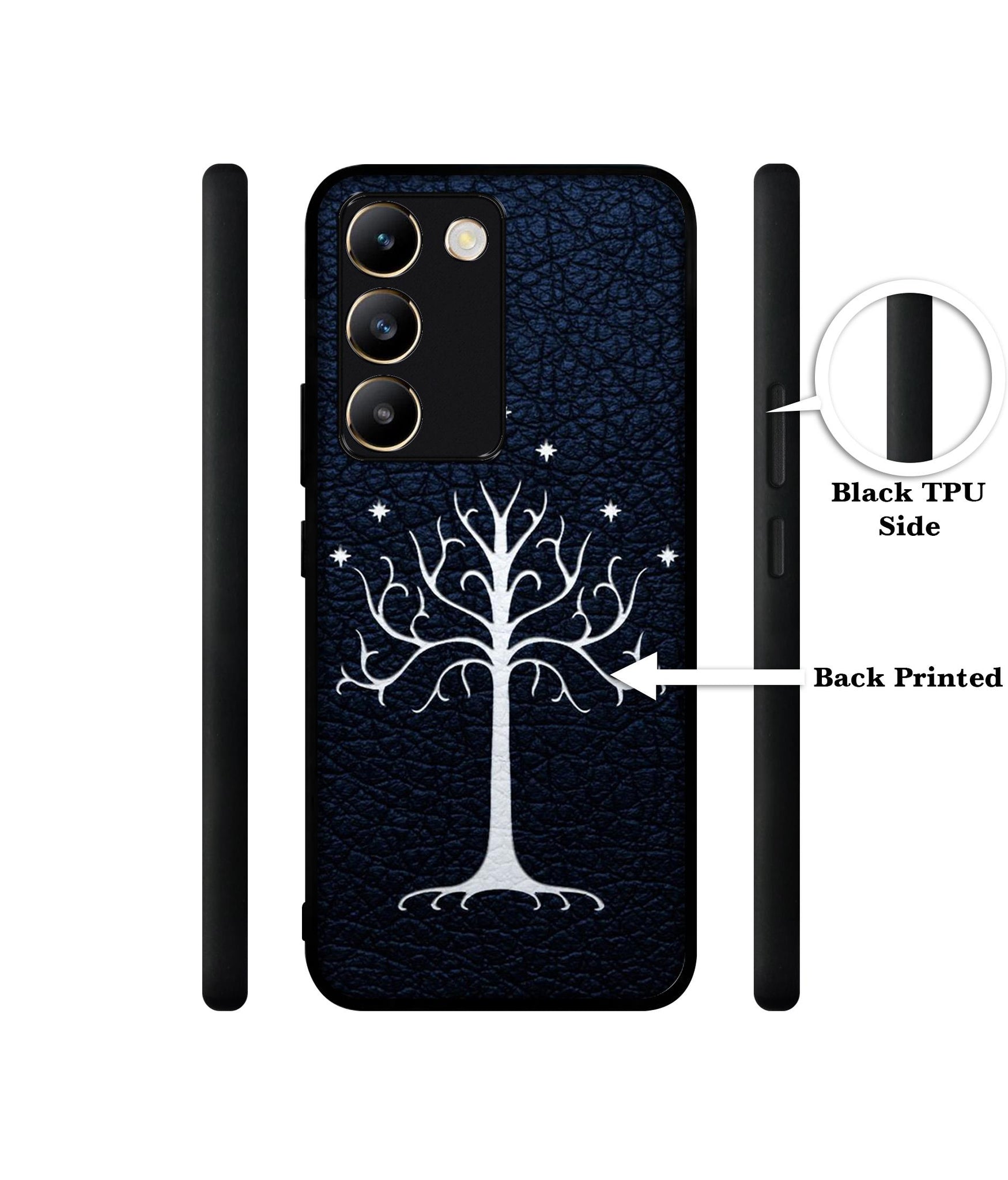 Magic Tree Pattern Design Designer 2D Printed Back Case Cover for Vivo Y200e 5G / T3 5G