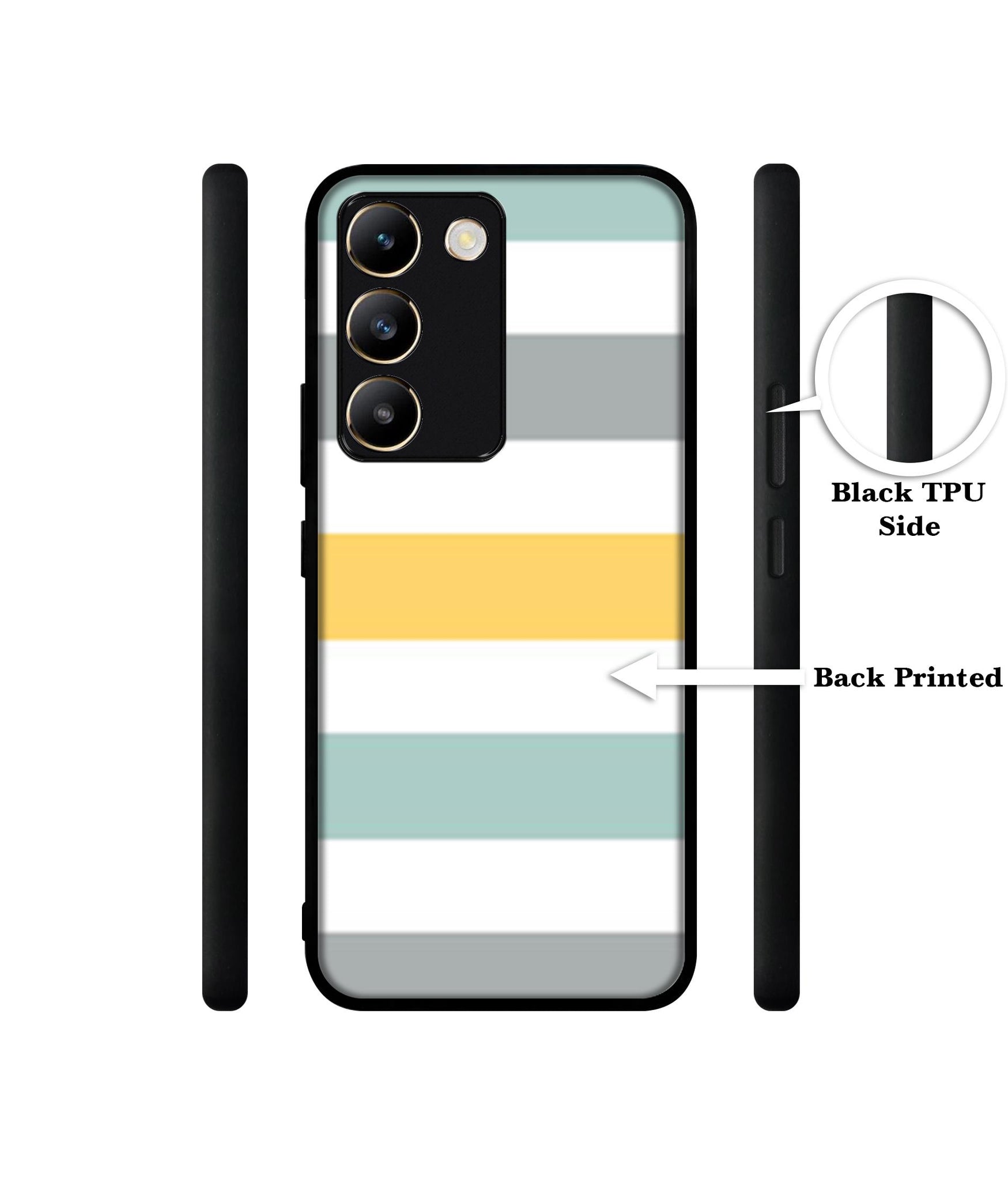 Line Texture Design Designer 2D Printed Back Case Cover for Vivo Y200e 5G / T3 5G