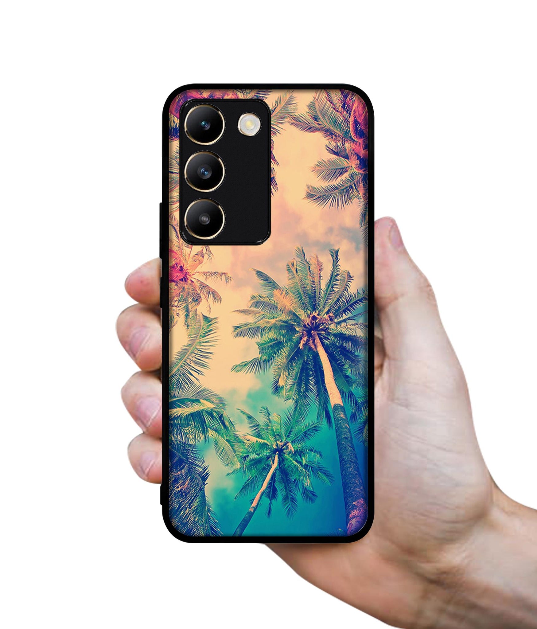 Trees Design Designer 2D Printed Back Case Cover for Vivo Y200e 5G / T3 5G