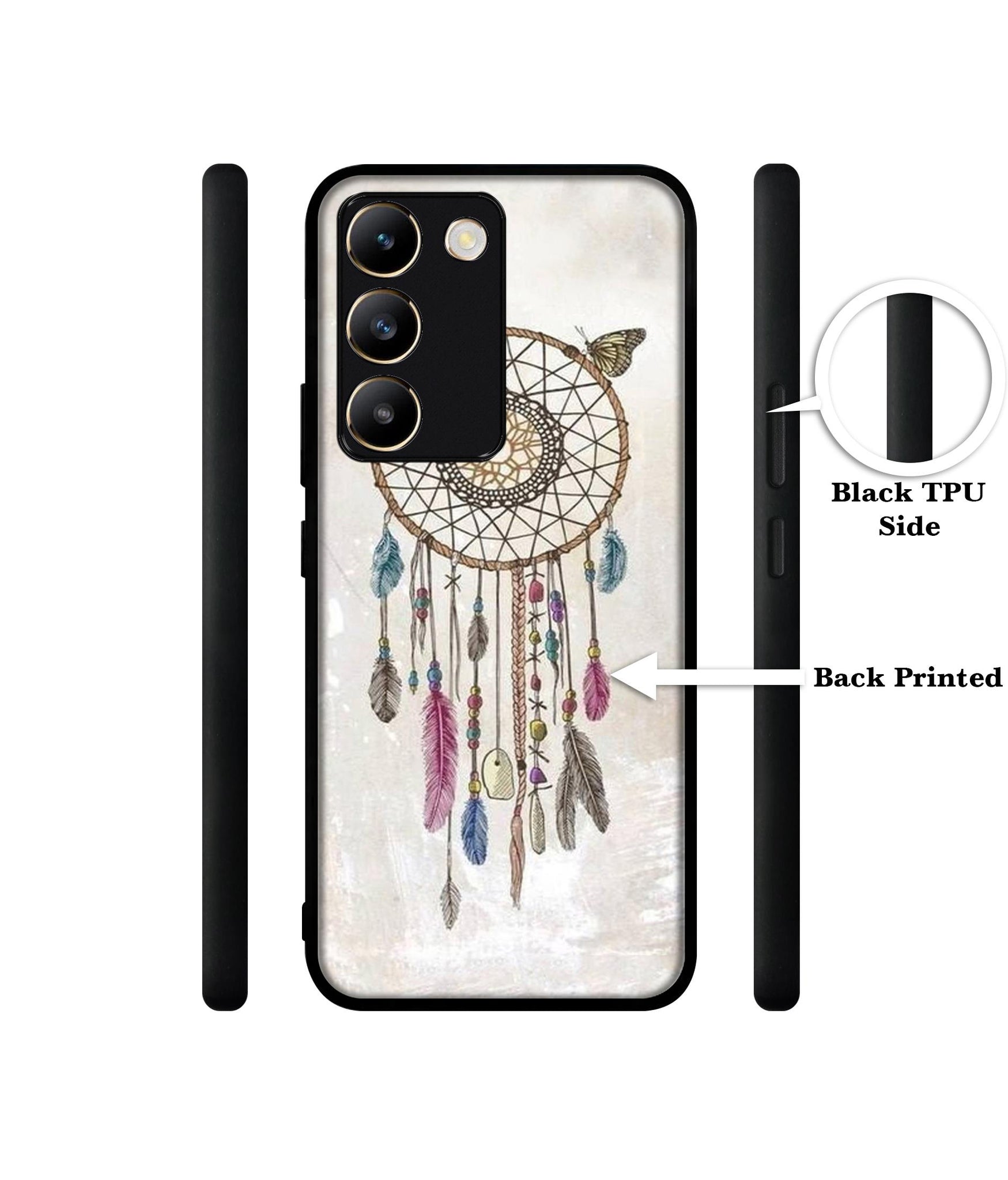 Wall Hanging Design Designer 2D Printed Back Case Cover for Vivo Y200e 5G / T3 5G
