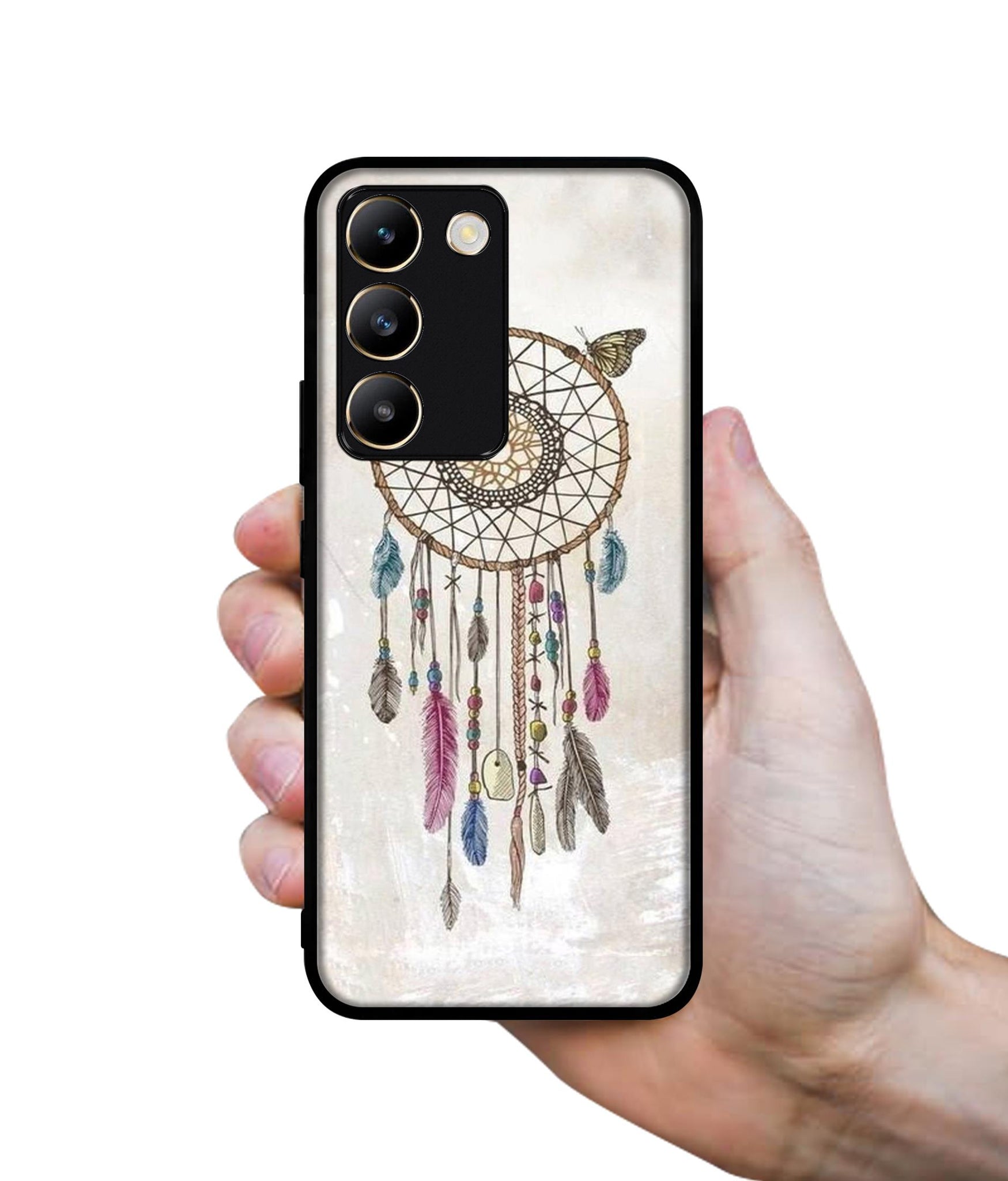 Wall Hanging Design Designer 2D Printed Back Case Cover for Vivo Y200e 5G / T3 5G