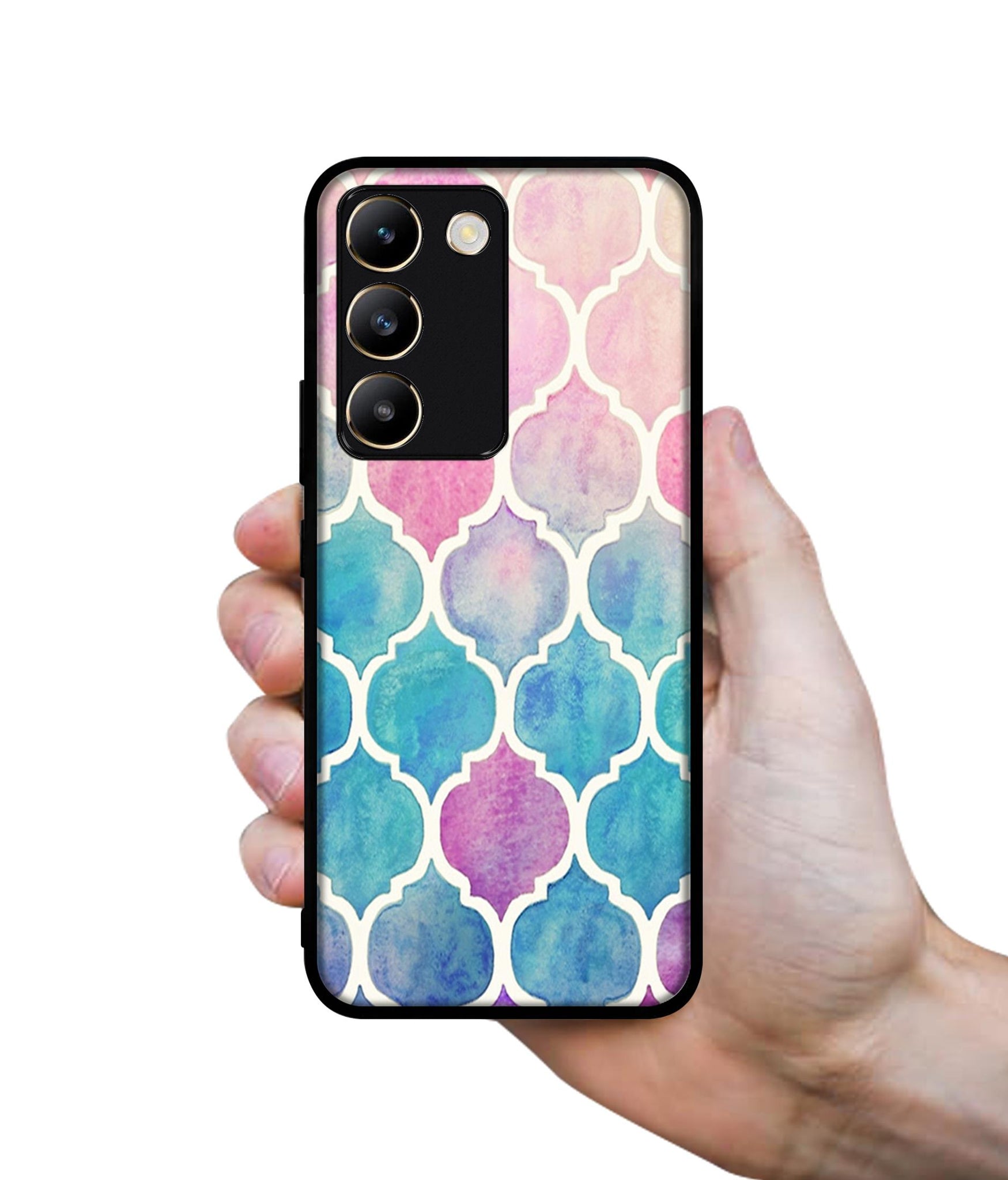 Patterns Art Design Designer 2D Printed Back Case Cover for Vivo Y200e 5G / T3 5G