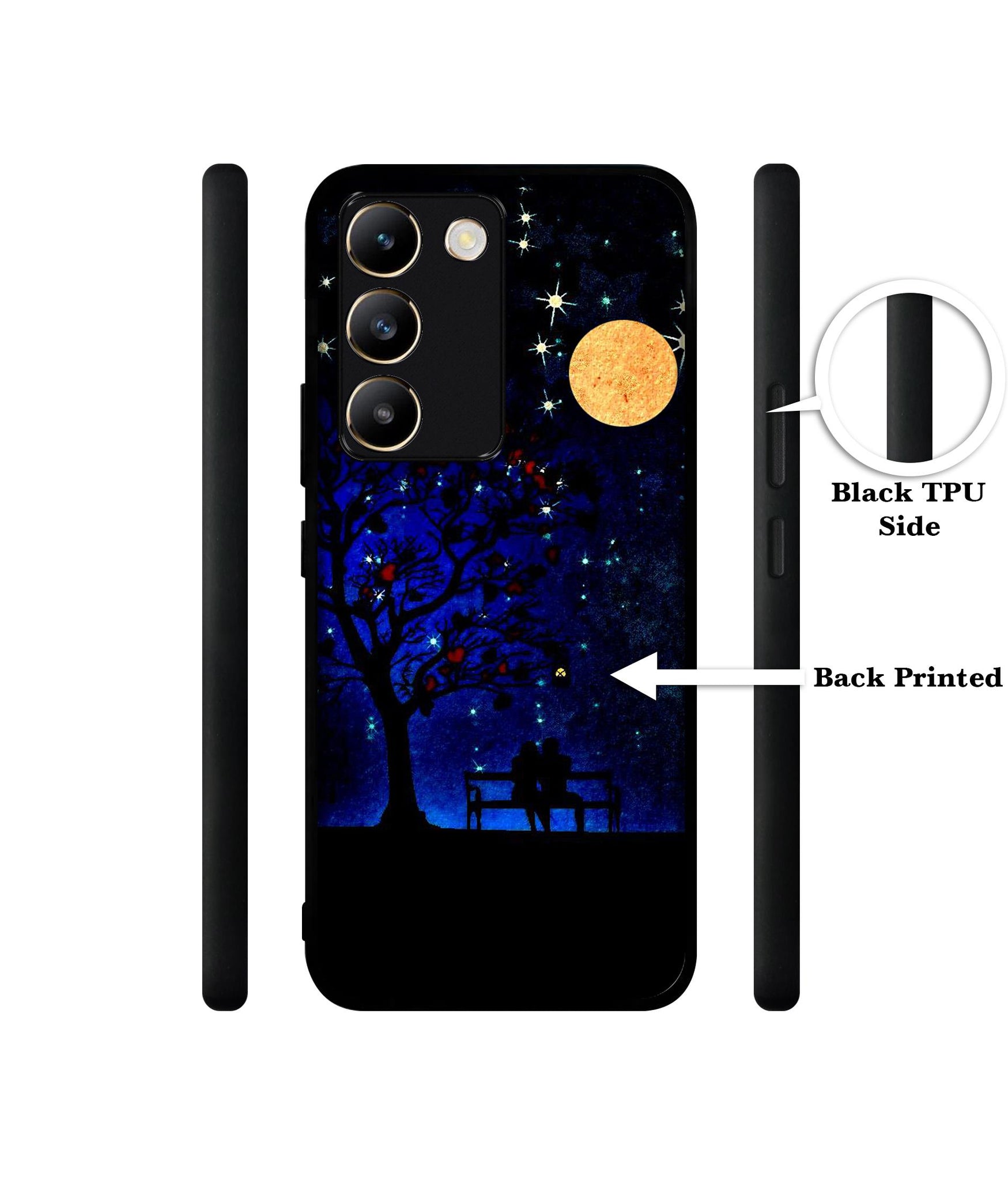 Blue Sky Design Designer 2D Printed Back Case Cover for Vivo Y200e 5G / T3 5G