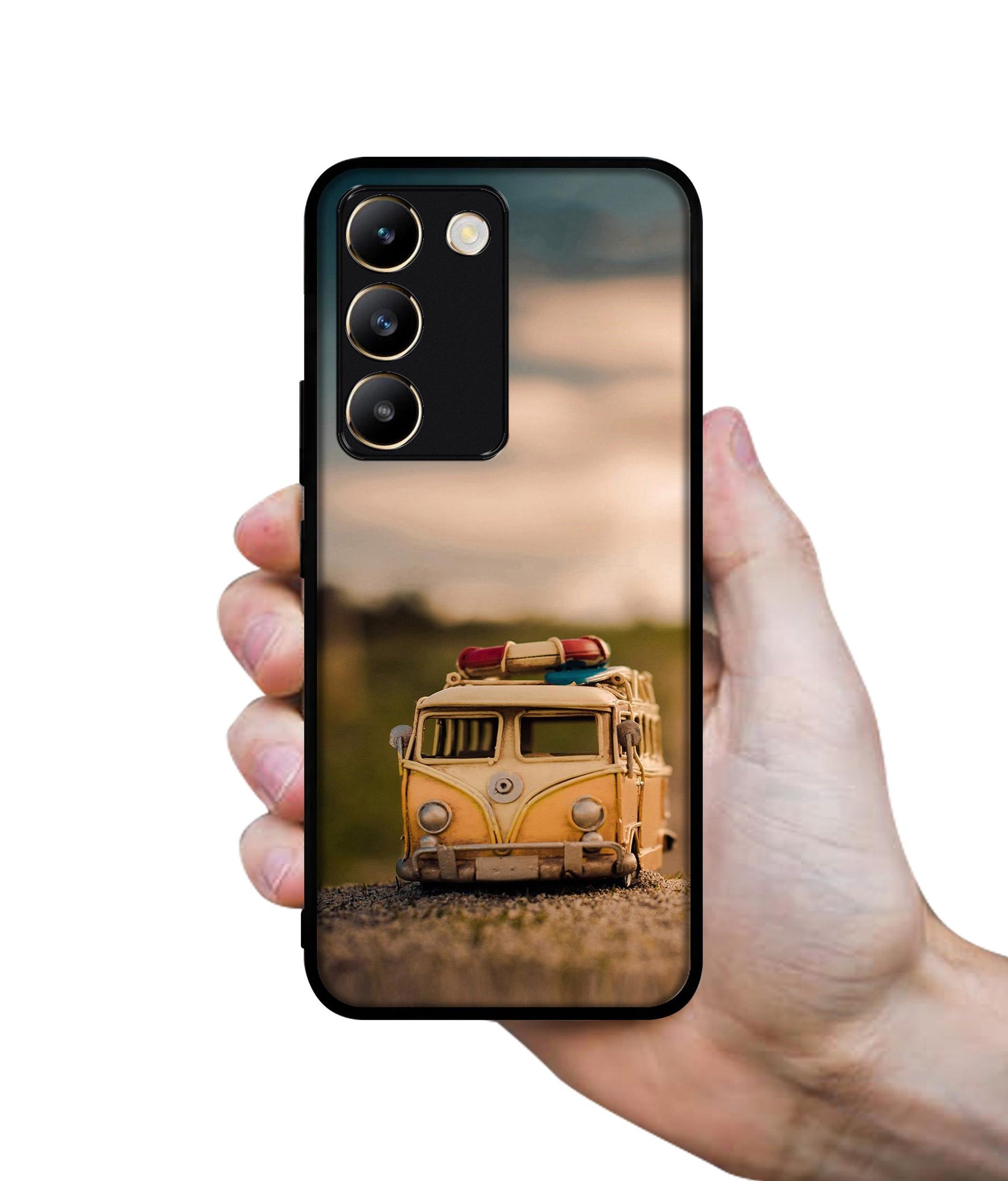 Toy Car Design Designer 2D Printed Back Case Cover for Vivo Y200e 5G / T3 5G