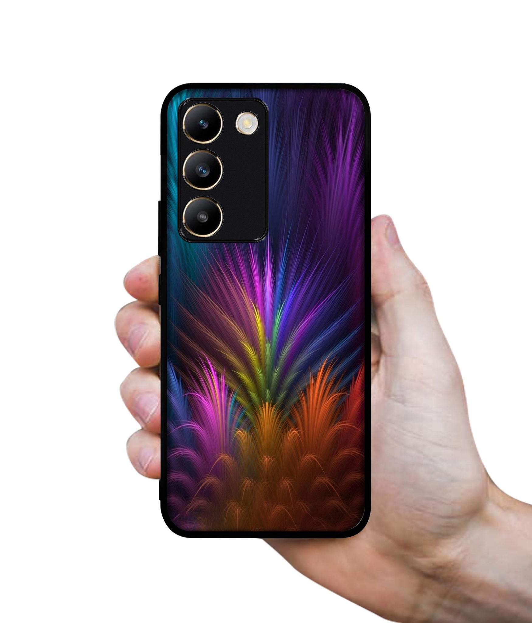 Multicoloured Design Designer 2D Printed Back Case Cover for Vivo Y200e 5G / T3 5G