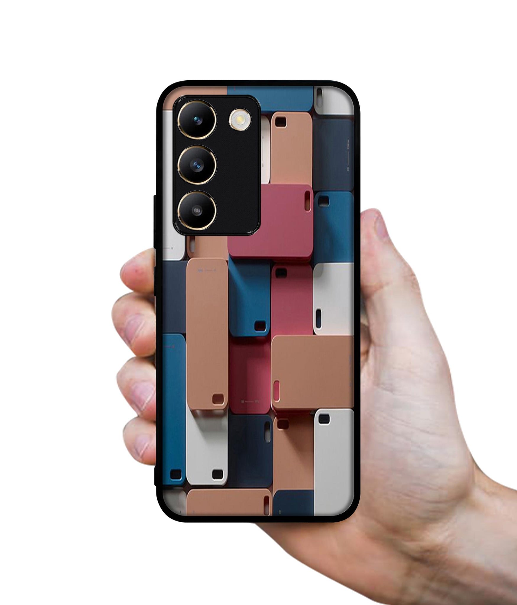 Mobile Cover Design Designer 2D Printed Back Case Cover for Vivo Y200e 5G / T3 5G