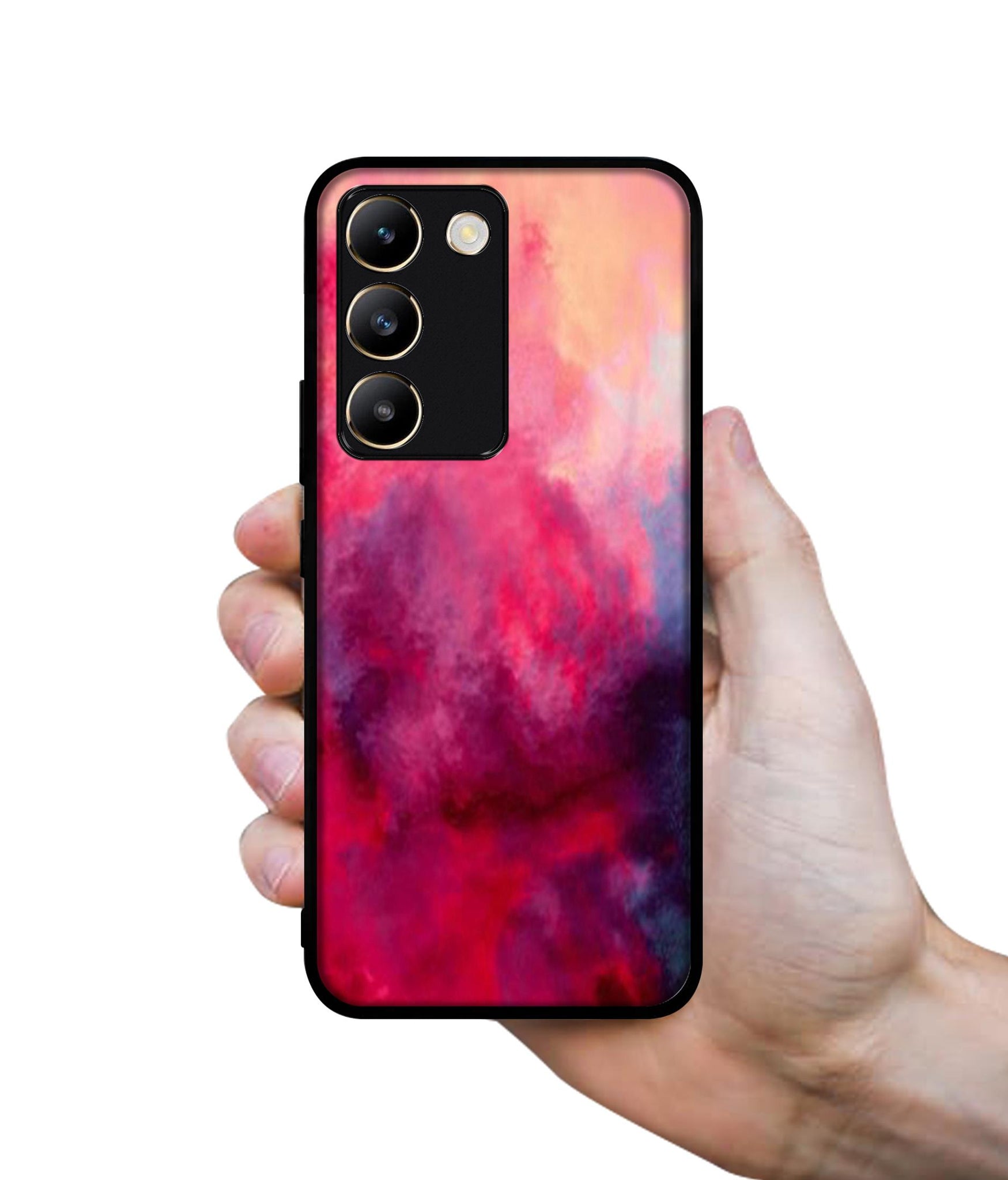 Holi Color Design Designer 2D Printed Back Case Cover for Vivo Y200e 5G / T3 5G