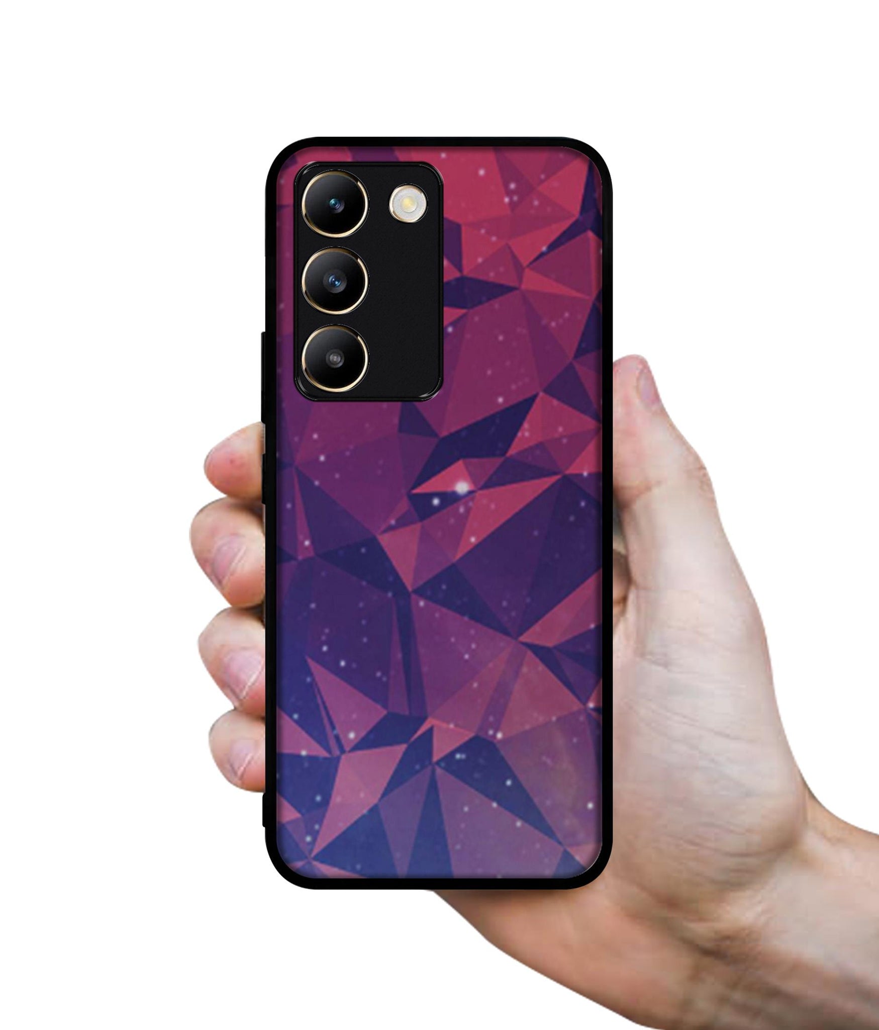 Bad Color Shape Design Designer 2D Printed Back Case Cover for Vivo Y200e 5G / T3 5G