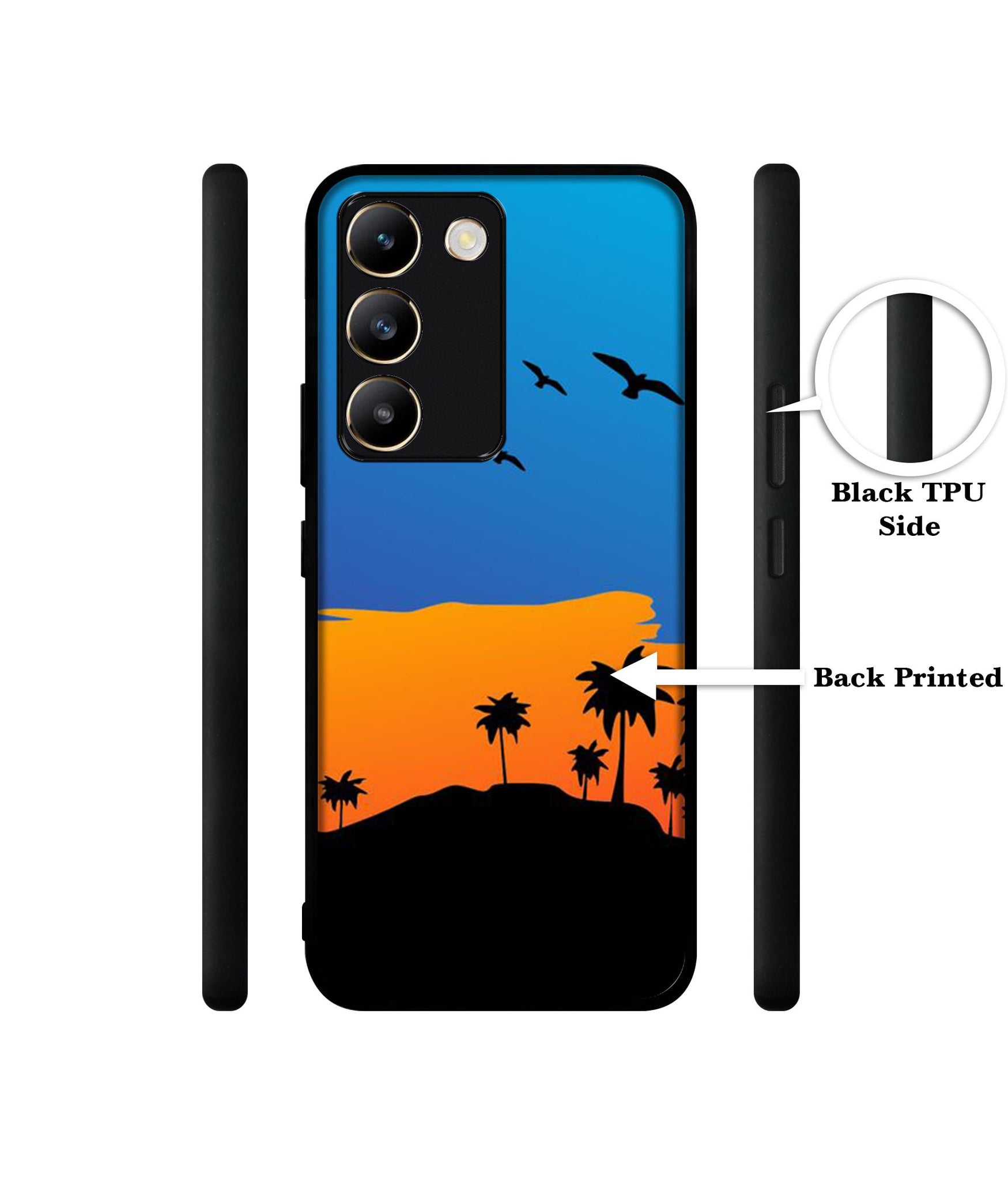 Nature Design Designer 2D Printed Back Case Cover for Vivo Y200e 5G / T3 5G