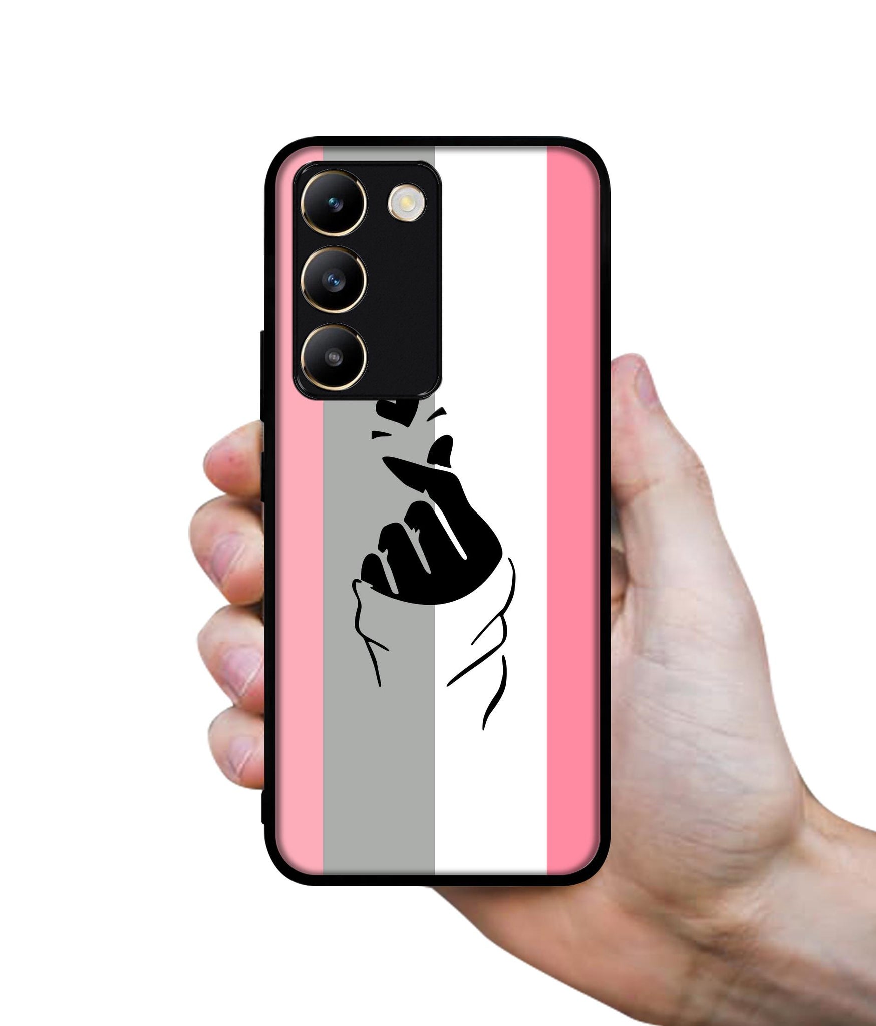 Cute Mini Love Design Designer 2D Printed Back Case Cover for Vivo Y200e 5G / T3 5G