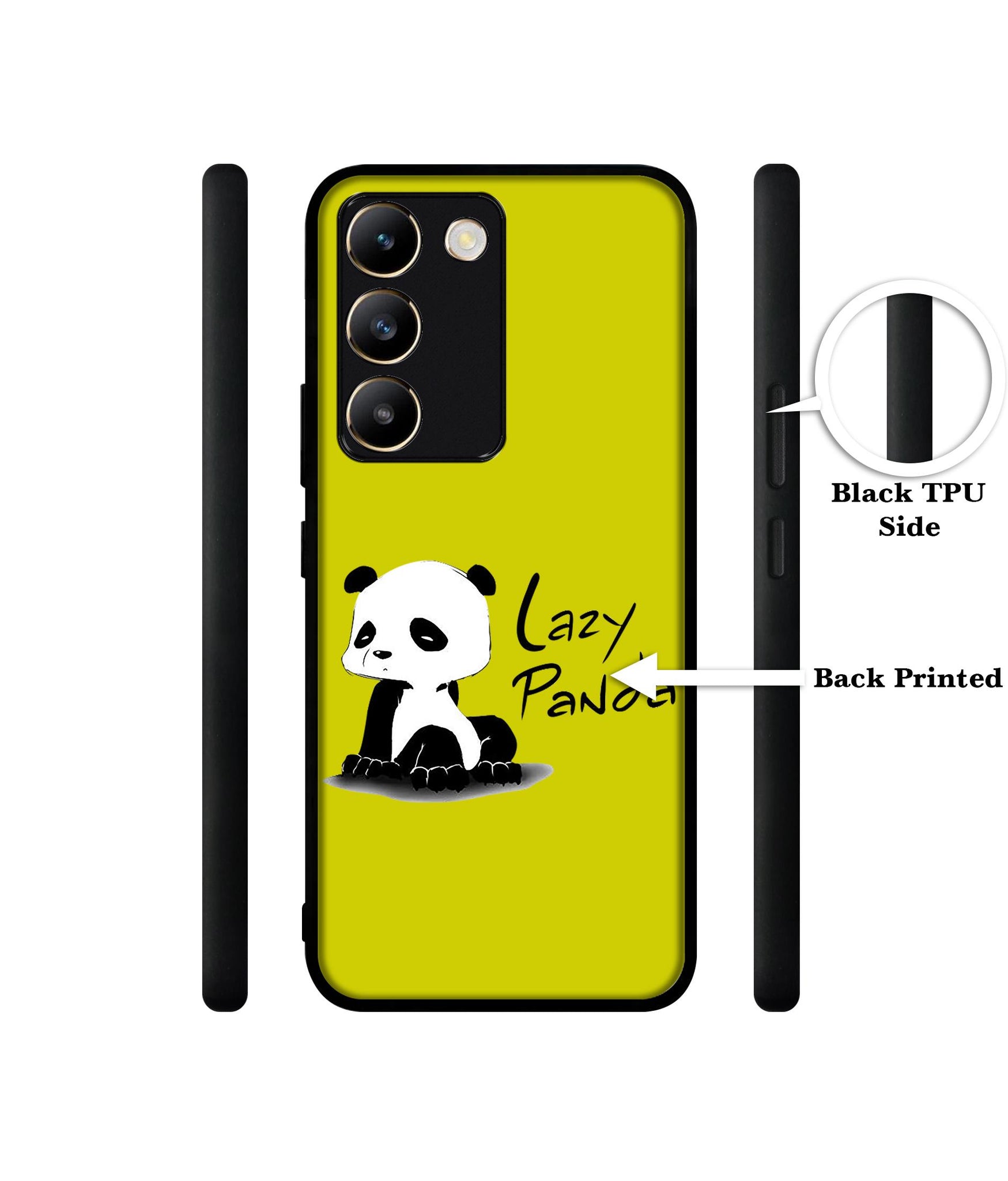Lazy Panda Design Designer 2D Printed Back Case Cover for Vivo Y200e 5G / T3 5G