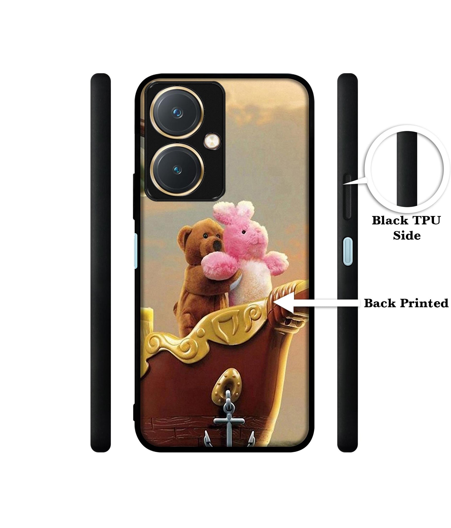 Funny Titanic Design Designer 2D Printed Back Case Cover for Vivo Y27 4G