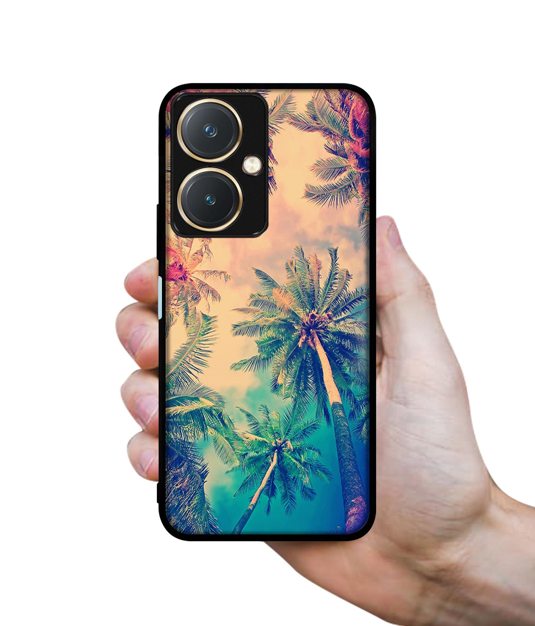 Trees Design Designer 2D Printed Back Case Cover for Vivo Y27 4G