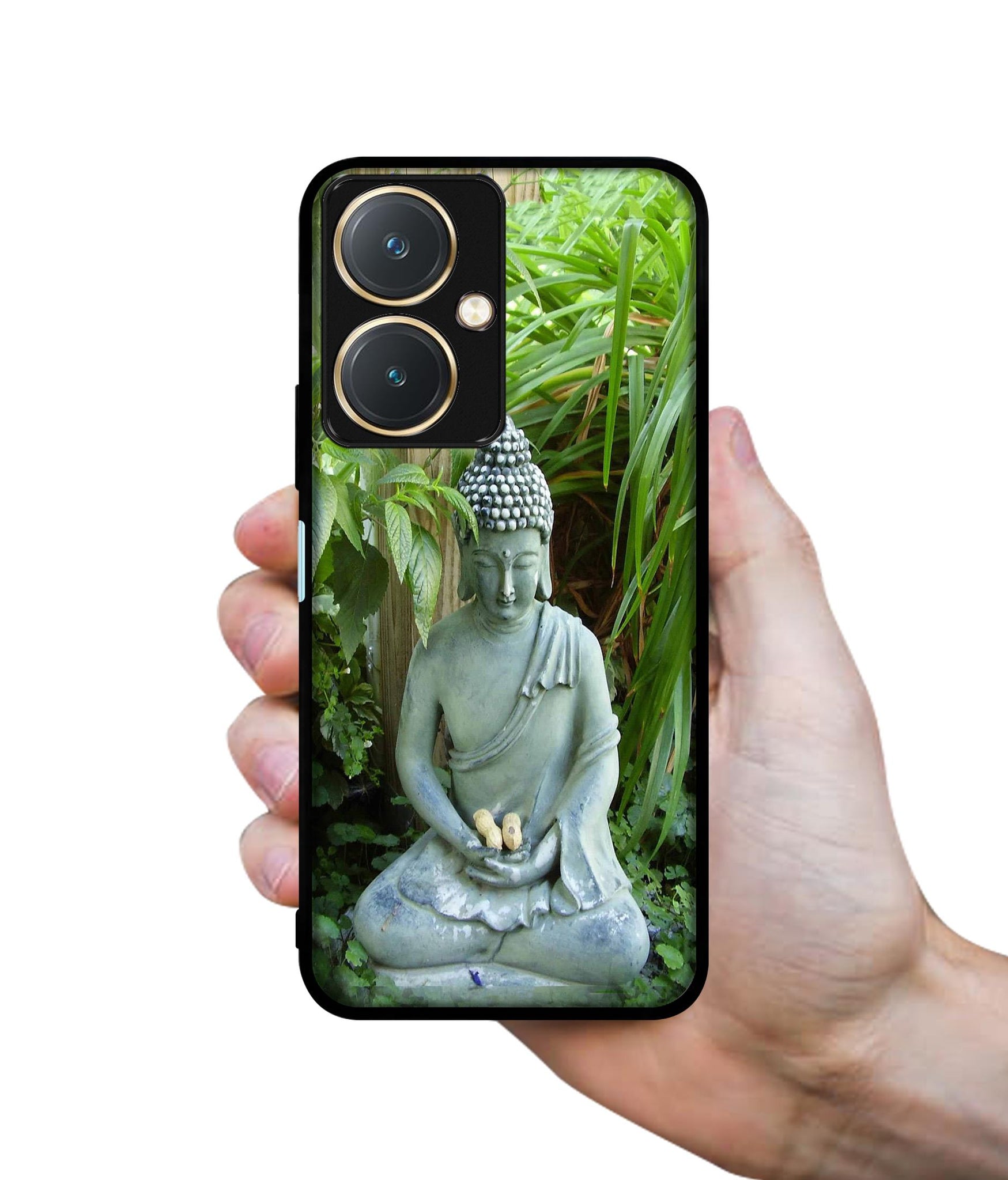 Buddhism Design Designer 2D Printed Back Case Cover for Vivo Y27 4G