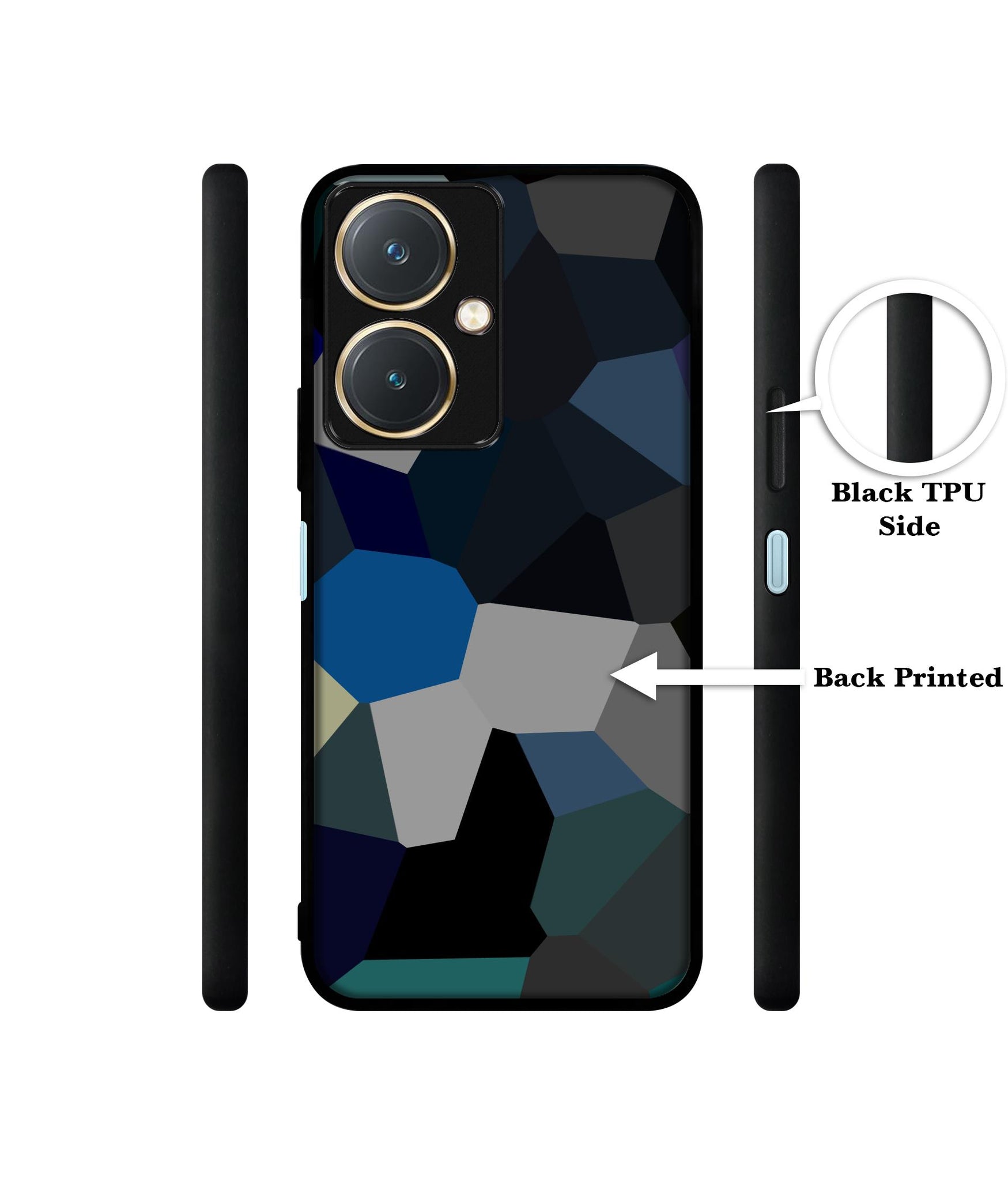 Mathematical Shape Design Designer 2D Printed Back Case Cover for Vivo Y27 4G