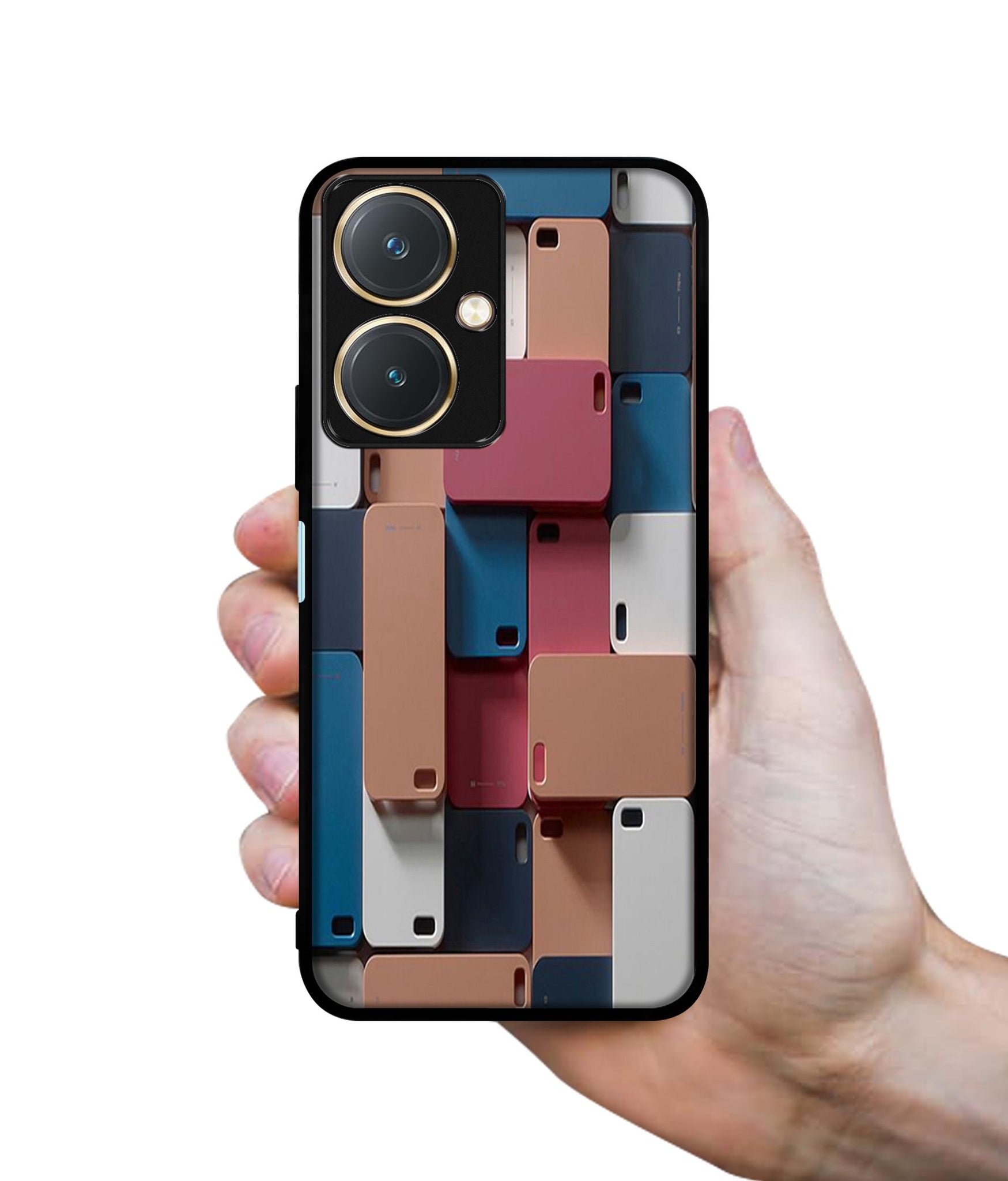 Mobile Cover Design Designer 2D Printed Back Case Cover for Vivo Y27 4G