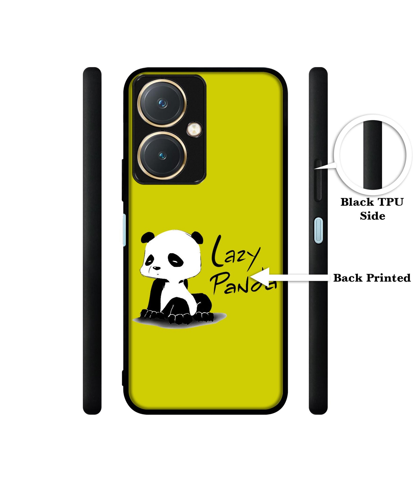 Lazy Panda Design Designer 2D Printed Back Case Cover for Vivo Y27 4G