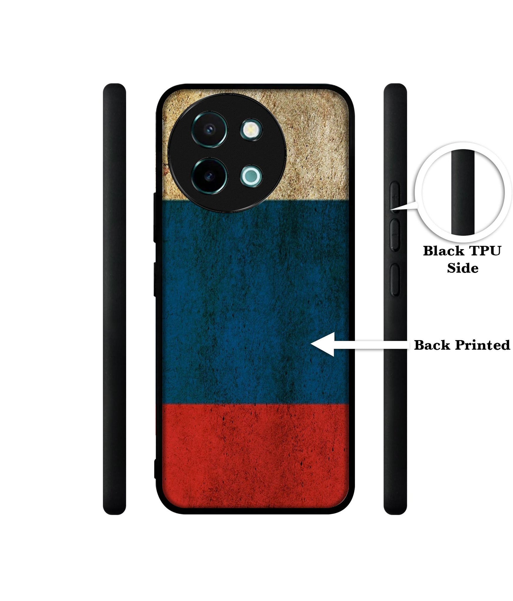 Autumn Girl Design Designer 2D Printed Back Case Cover for Vivo Y38 5G / Y58 5G