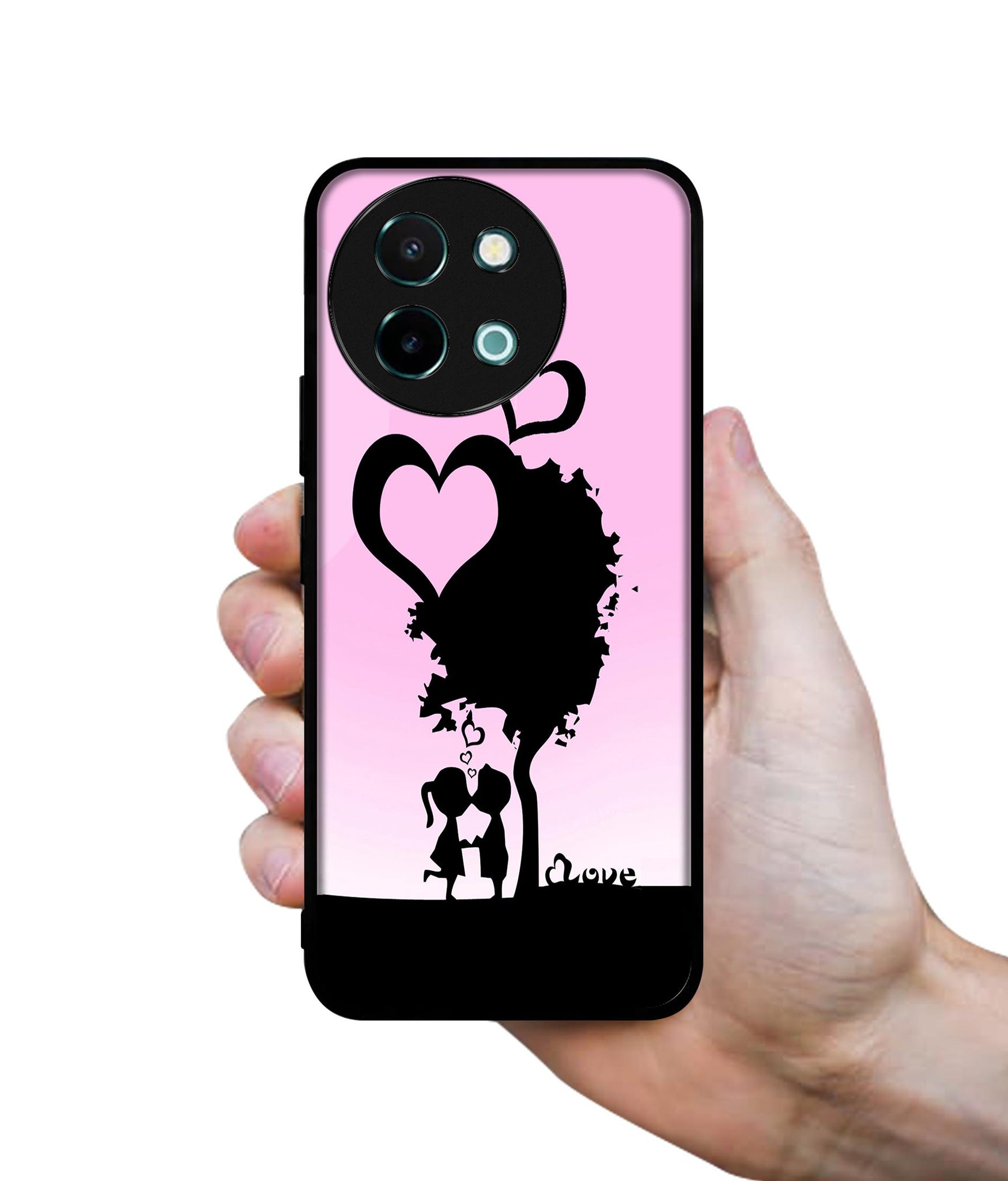 Sweet Love Design Designer 2D Printed Back Case Cover for Vivo Y38 5G / Y58 5G