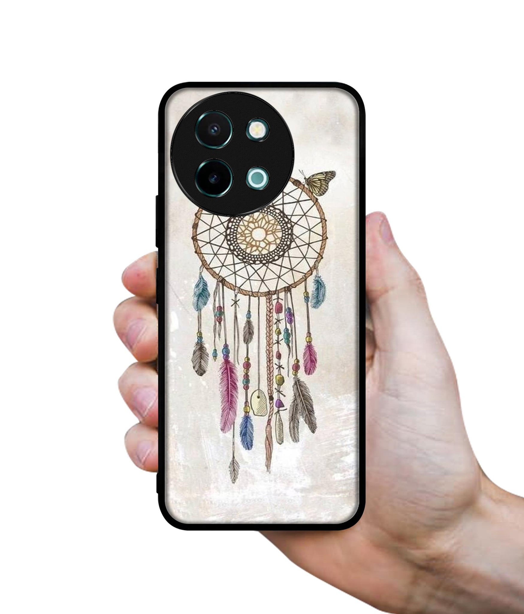 Wall Hanging Design Designer 2D Printed Back Case Cover for Vivo Y38 5G / Y58 5G