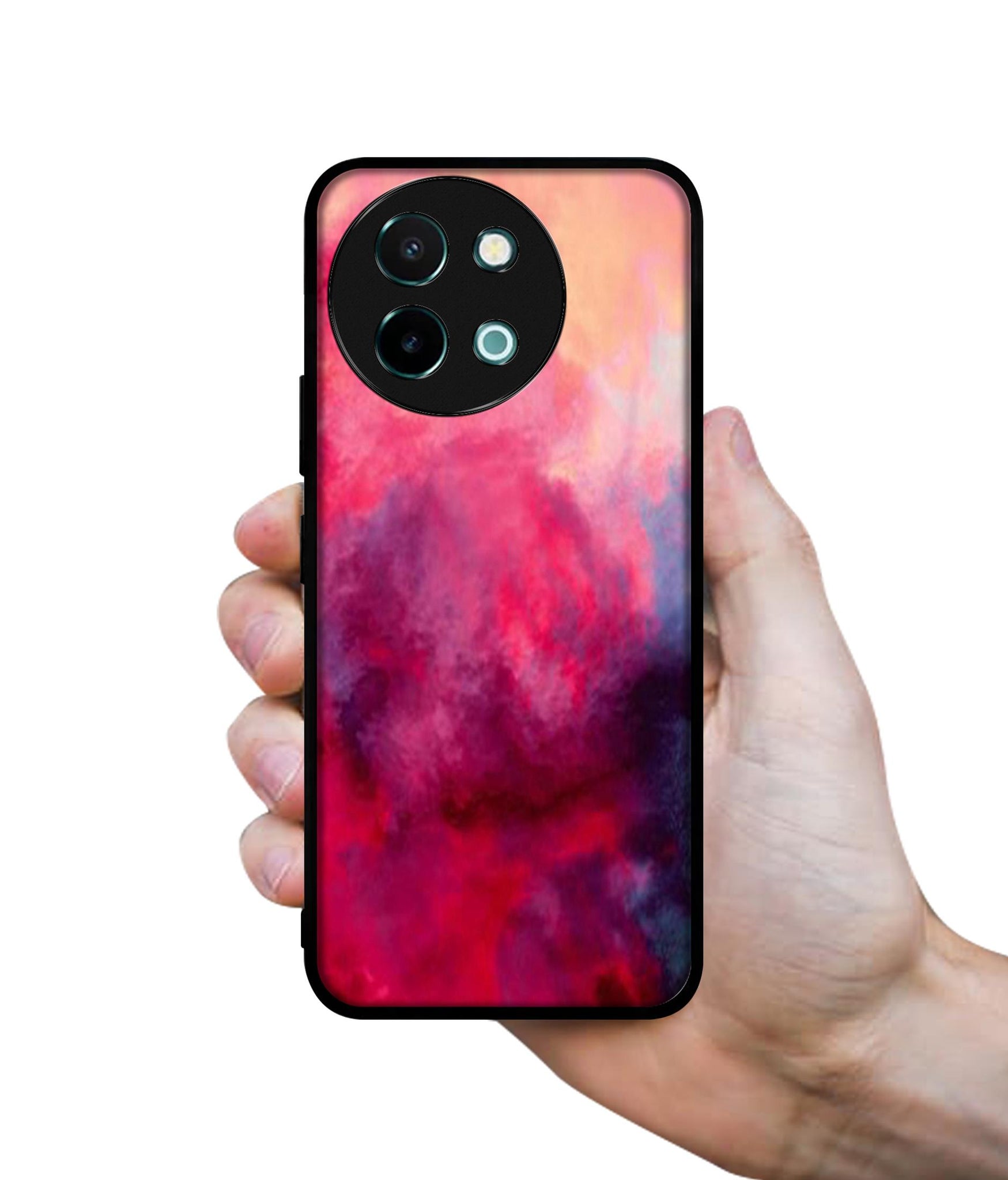 Holi Color Design Designer 2D Printed Back Case Cover for Vivo Y38 5G / Y58 5G