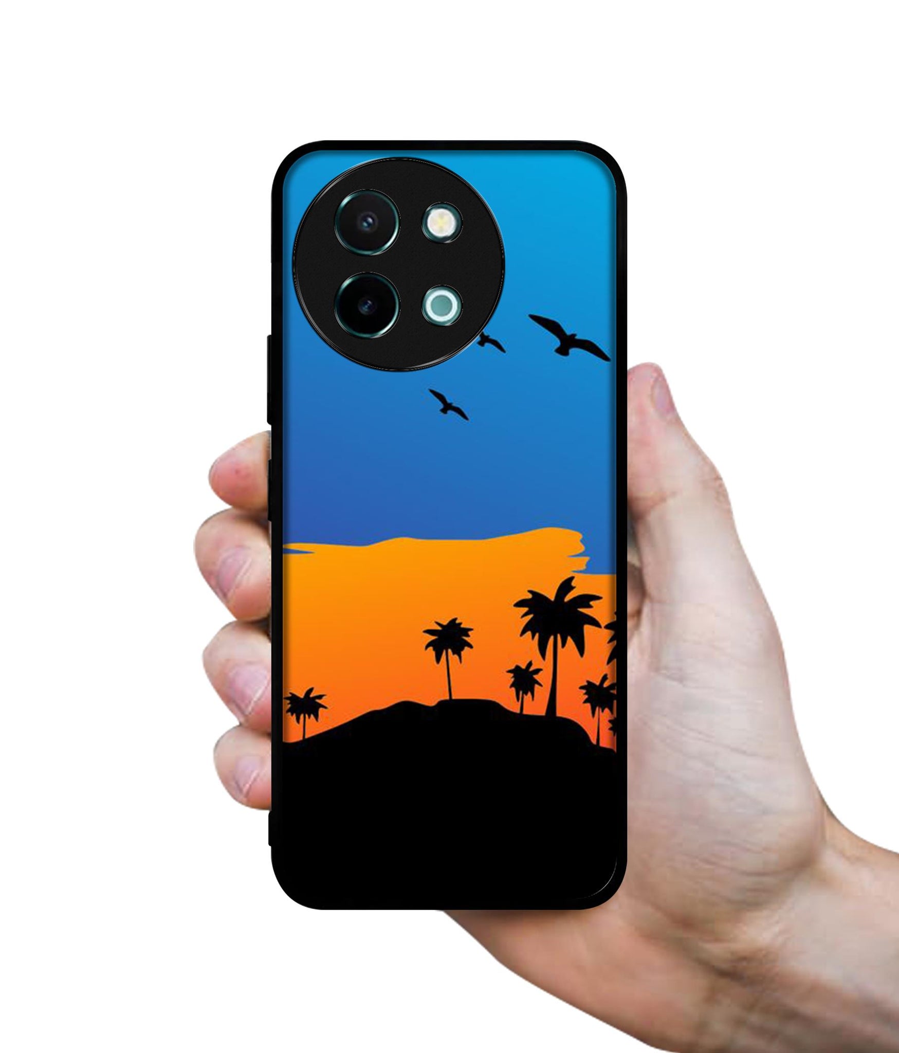 Nature Design Designer 2D Printed Back Case Cover for Vivo Y38 5G / Y58 5G