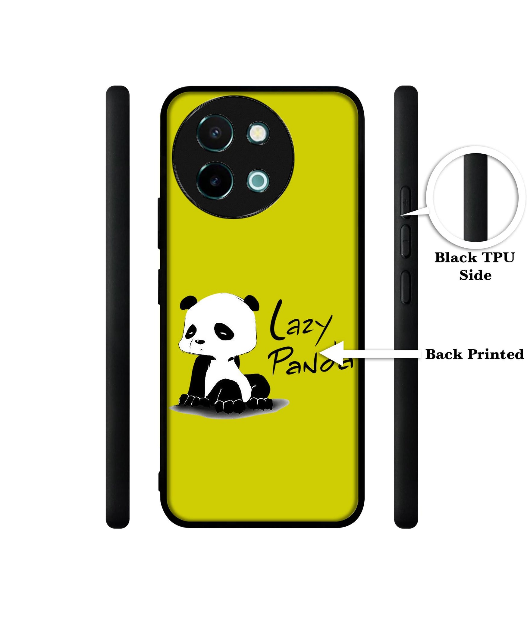 Lazy Panda Design Designer 2D Printed Back Case Cover for Vivo Y38 5G / Y58 5G