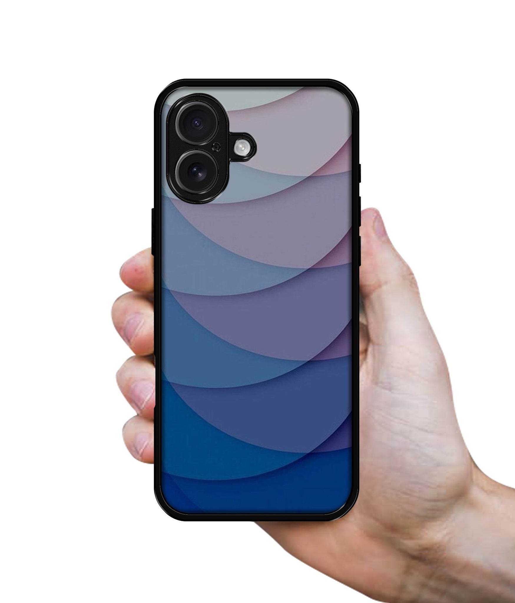 Waves Pattern Print Design Designer 2D Printed Back Case Cover for Apple iPhone 16