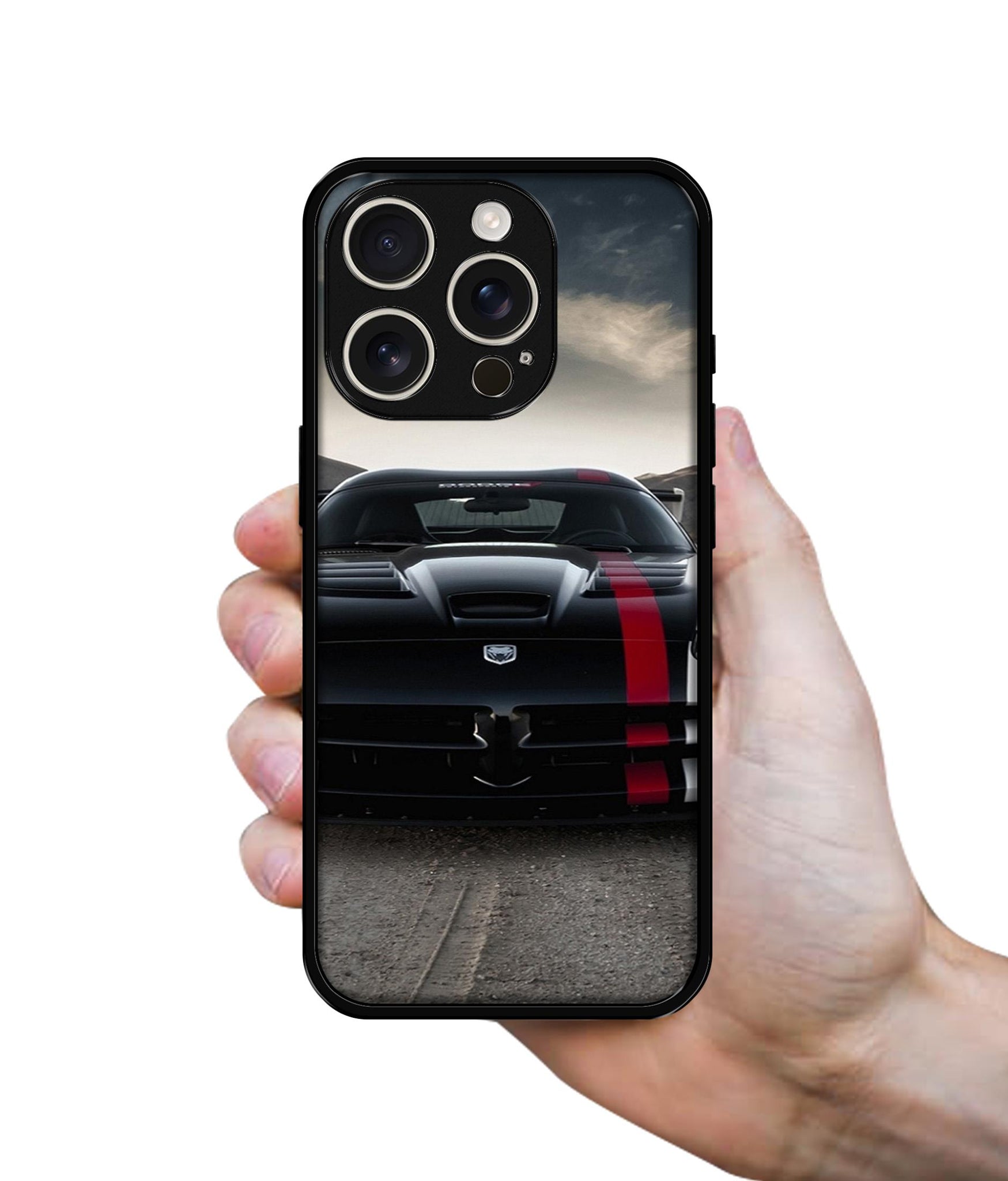 Sports Car Pattern Design Designer 2D Printed Back Case Cover for Apple iPhone 16 Pro