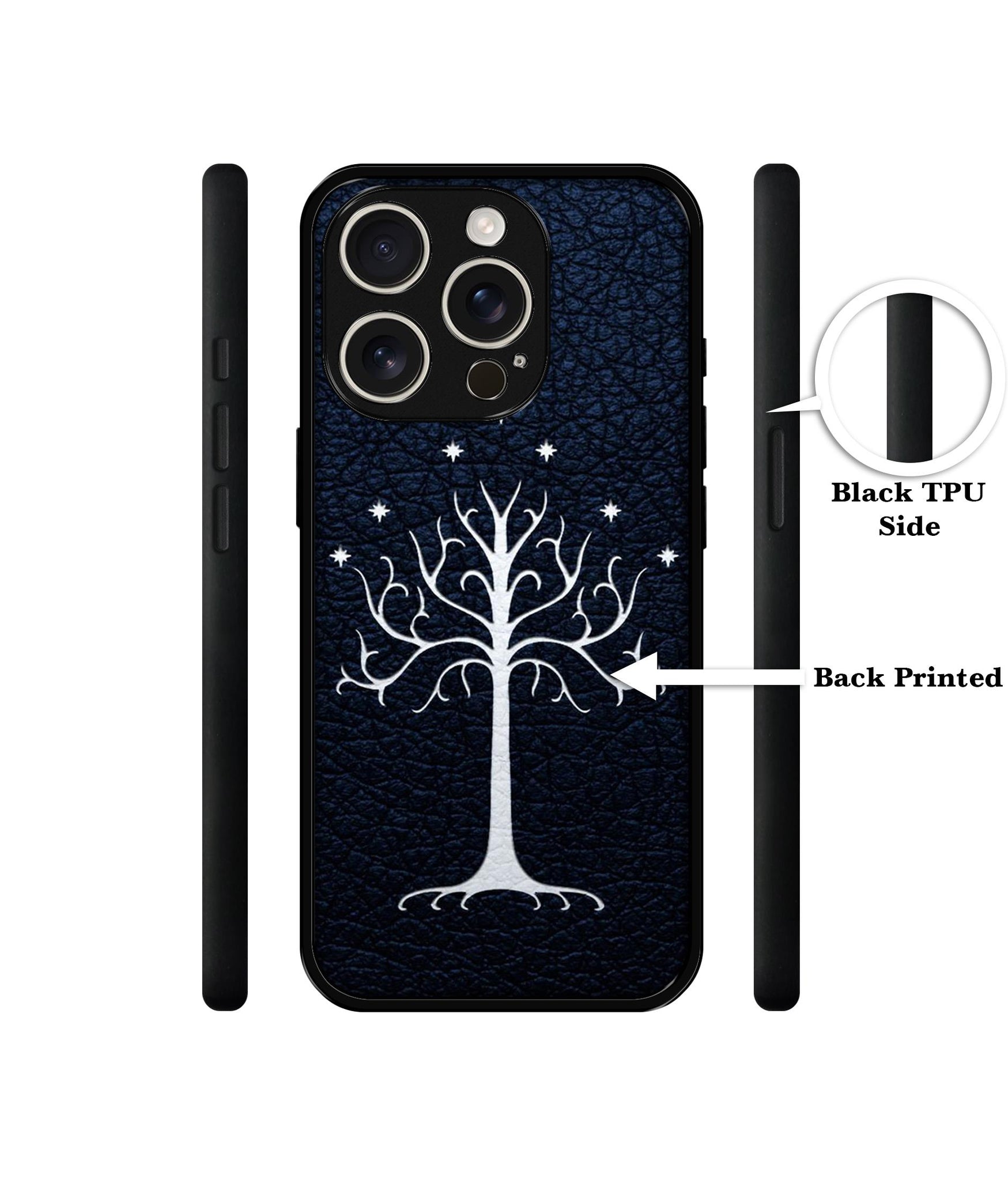 Magic Tree Pattern Design Designer 2D Printed Back Case Cover for Apple iPhone 16 Pro