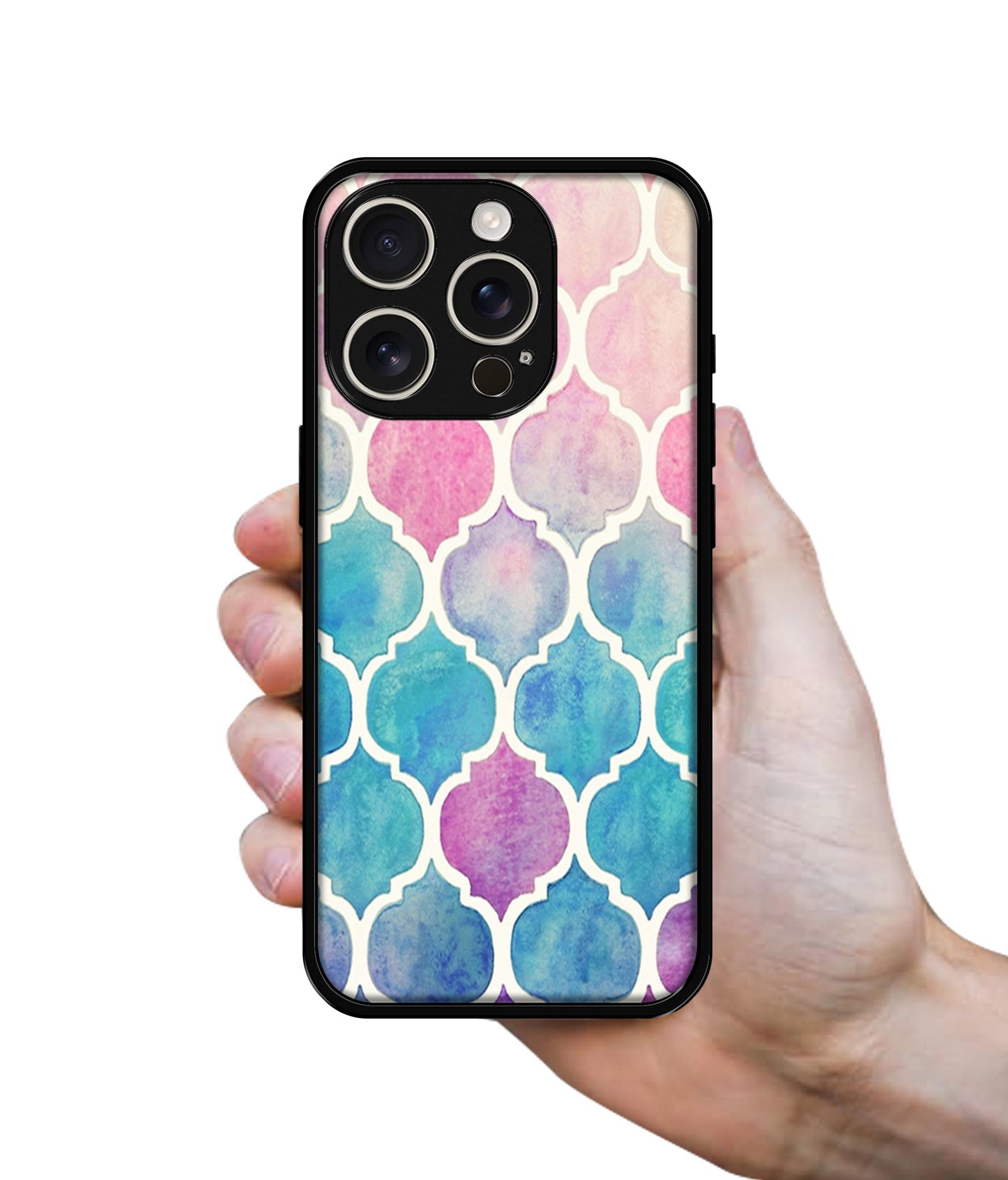 Patterns Art Design Designer 2D Printed Back Case Cover for Apple iPhone 16 Pro