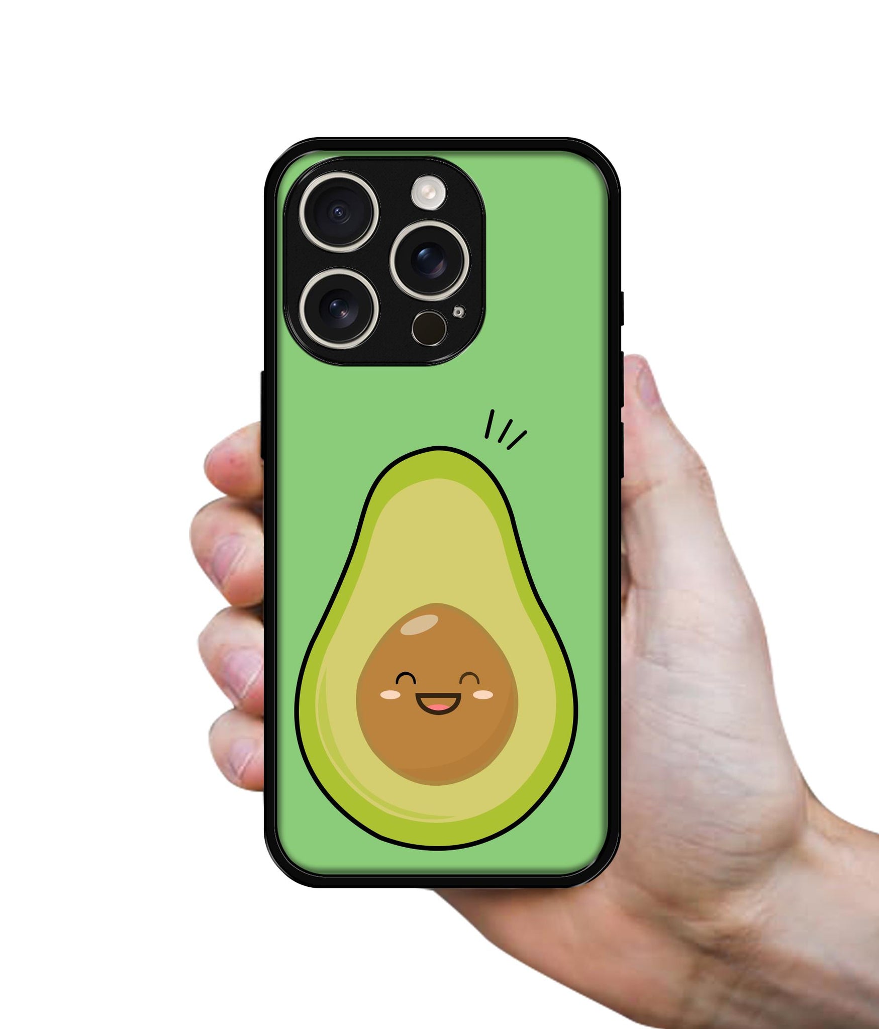 Avocados Design Designer 2D Printed Back Case Cover for Apple iPhone 16 Pro