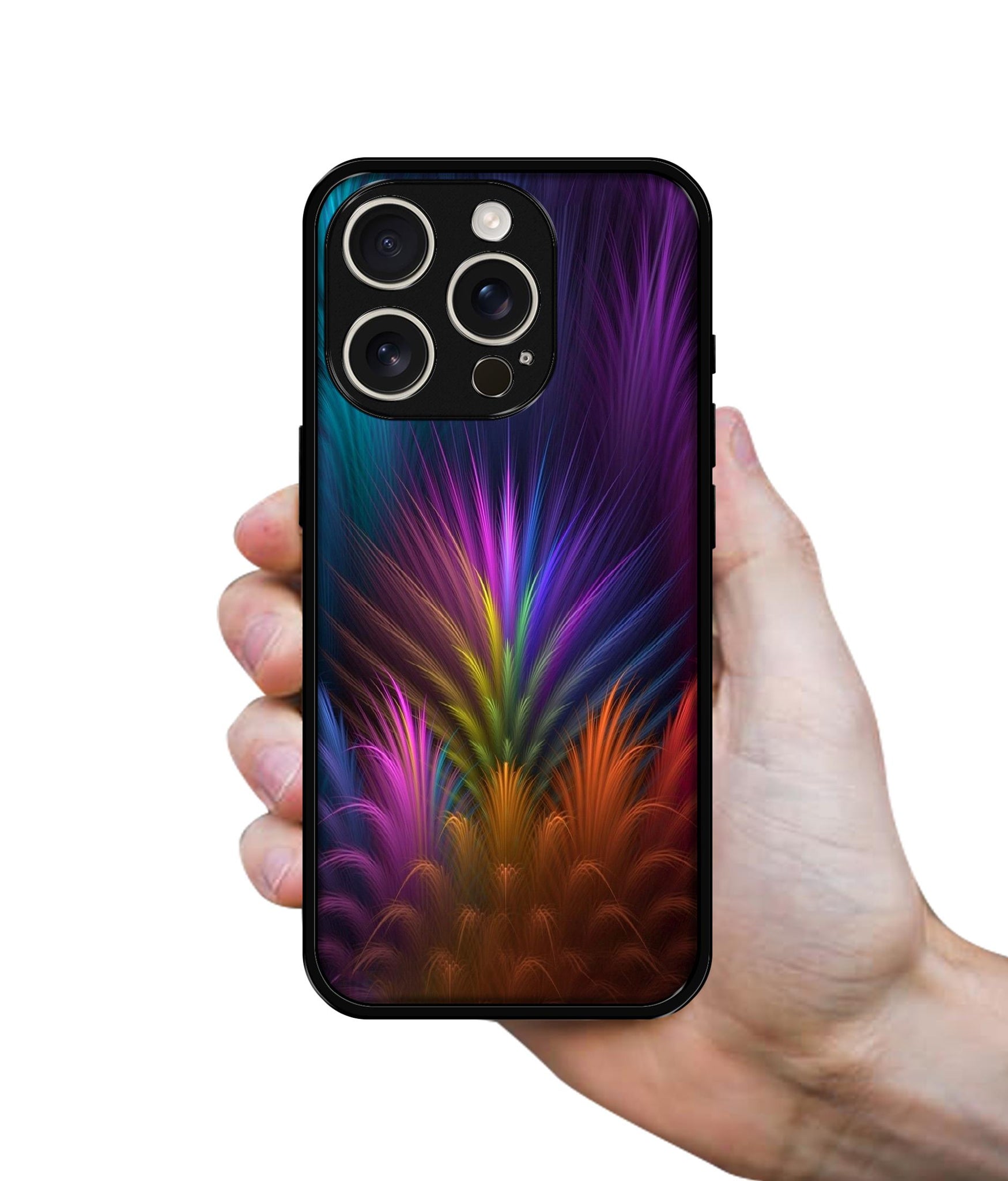 Multicoloured Design Designer 2D Printed Back Case Cover for Apple iPhone 16 Pro Max
