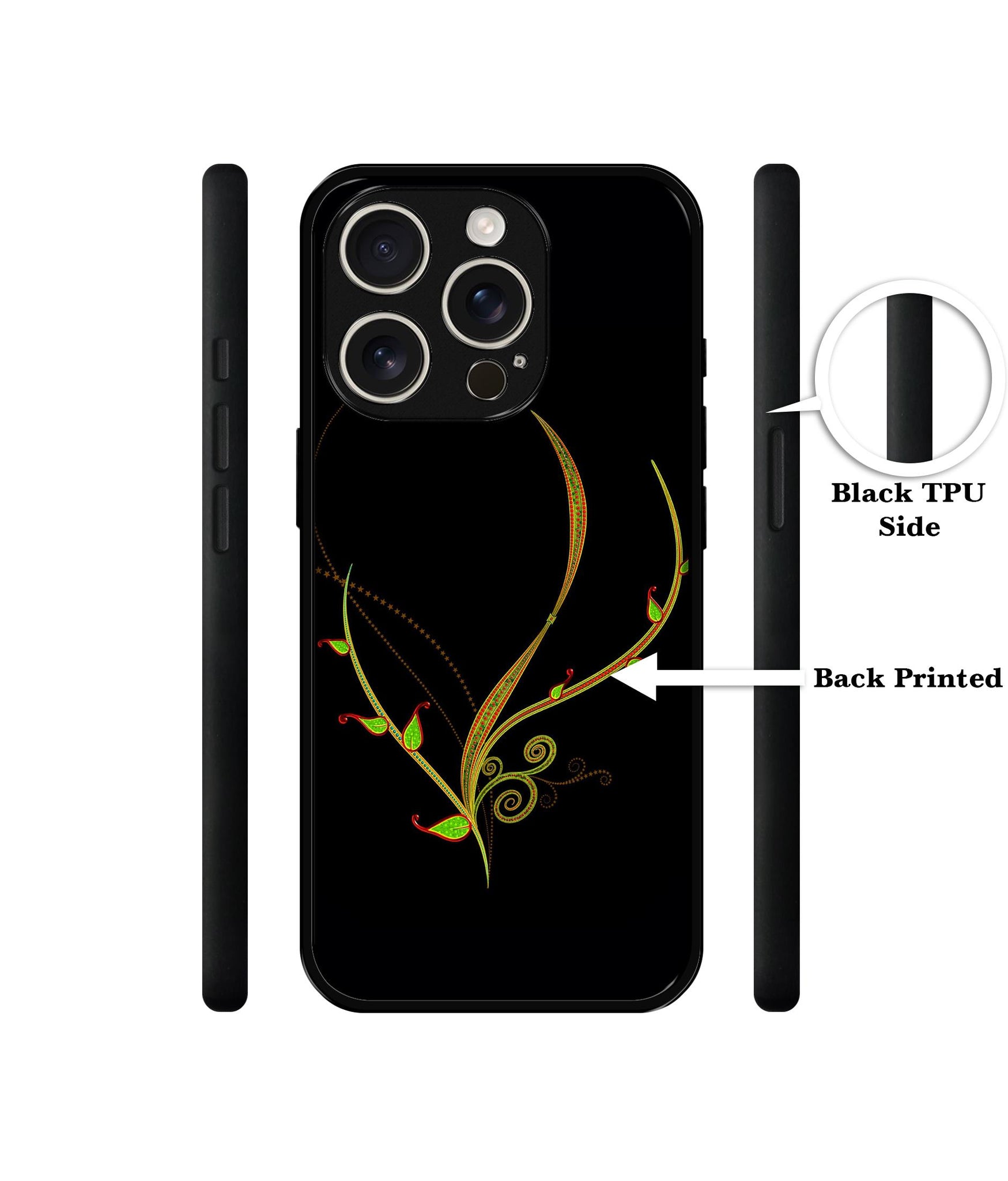 Yellow Pattern Design Designer 2D Printed Back Case Cover for Apple iPhone 16 Pro Max