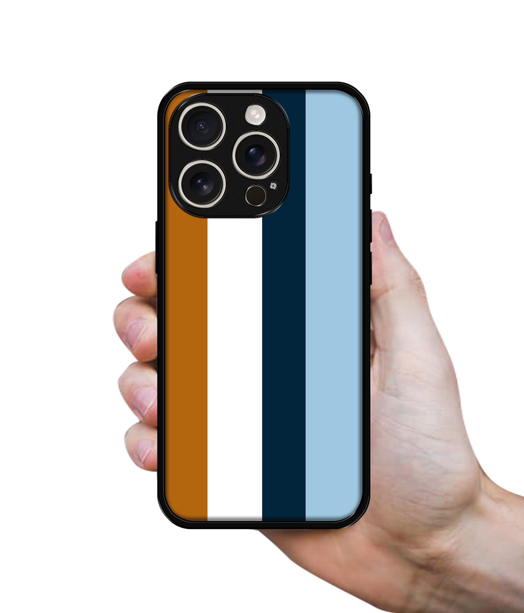 Color Stripes Design Designer 2D Printed Back Case Cover for Apple iPhone 16 Pro Max