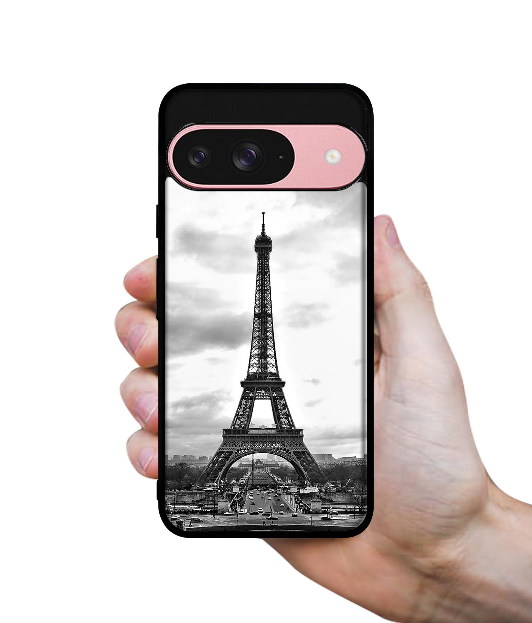 Eiffel Tower Design Designer 2D Printed Back Case Cover for Google Pixel 9 5G