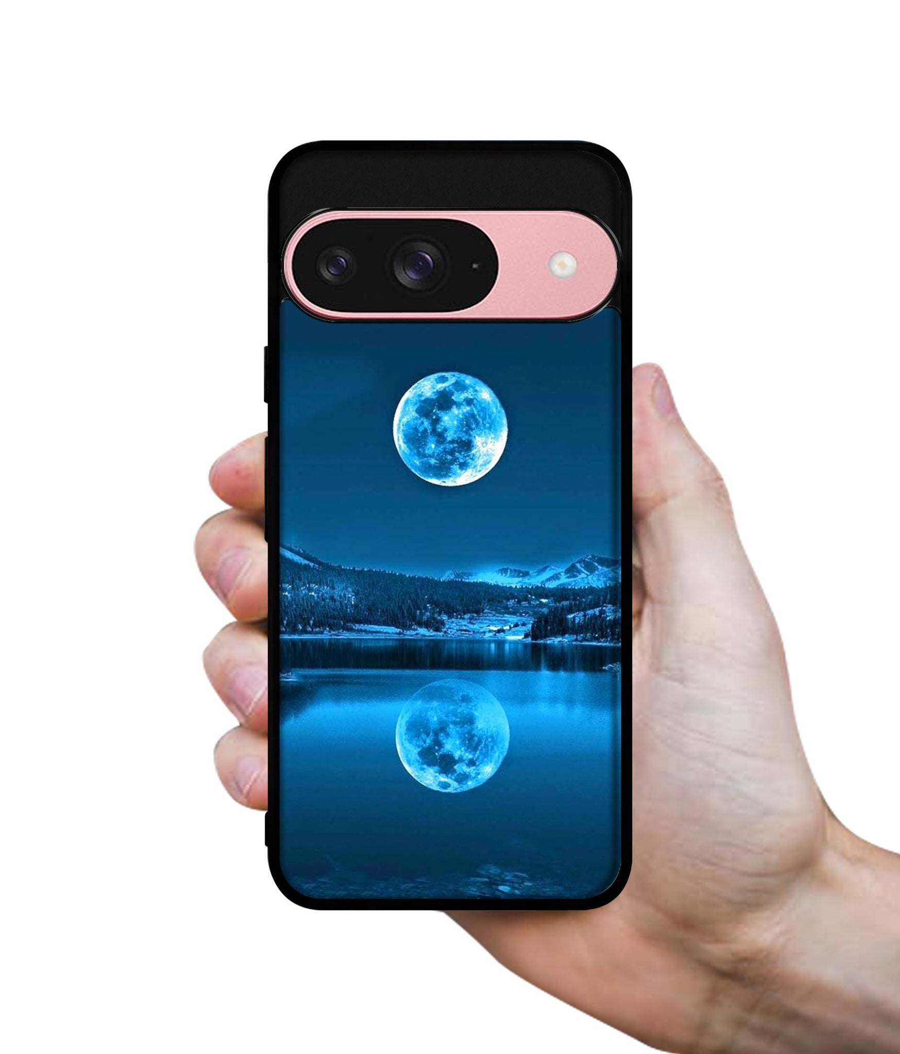 Awesome Moon Design Designer 2D Printed Back Case Cover for Google Pixel 9 5G