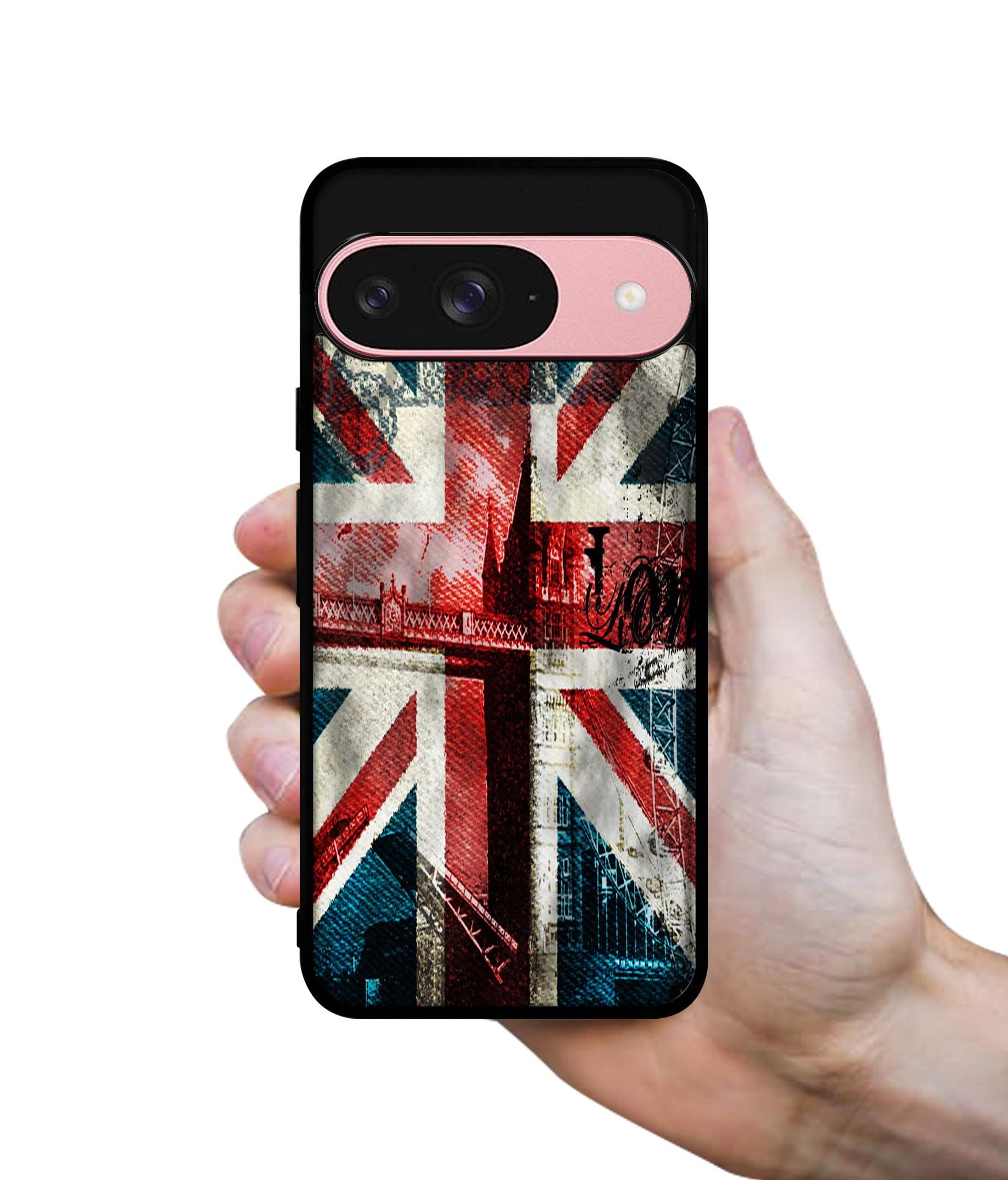 London Flag wallpaper Design Designer 2D Printed Back Case Cover for Google Pixel 9 5G