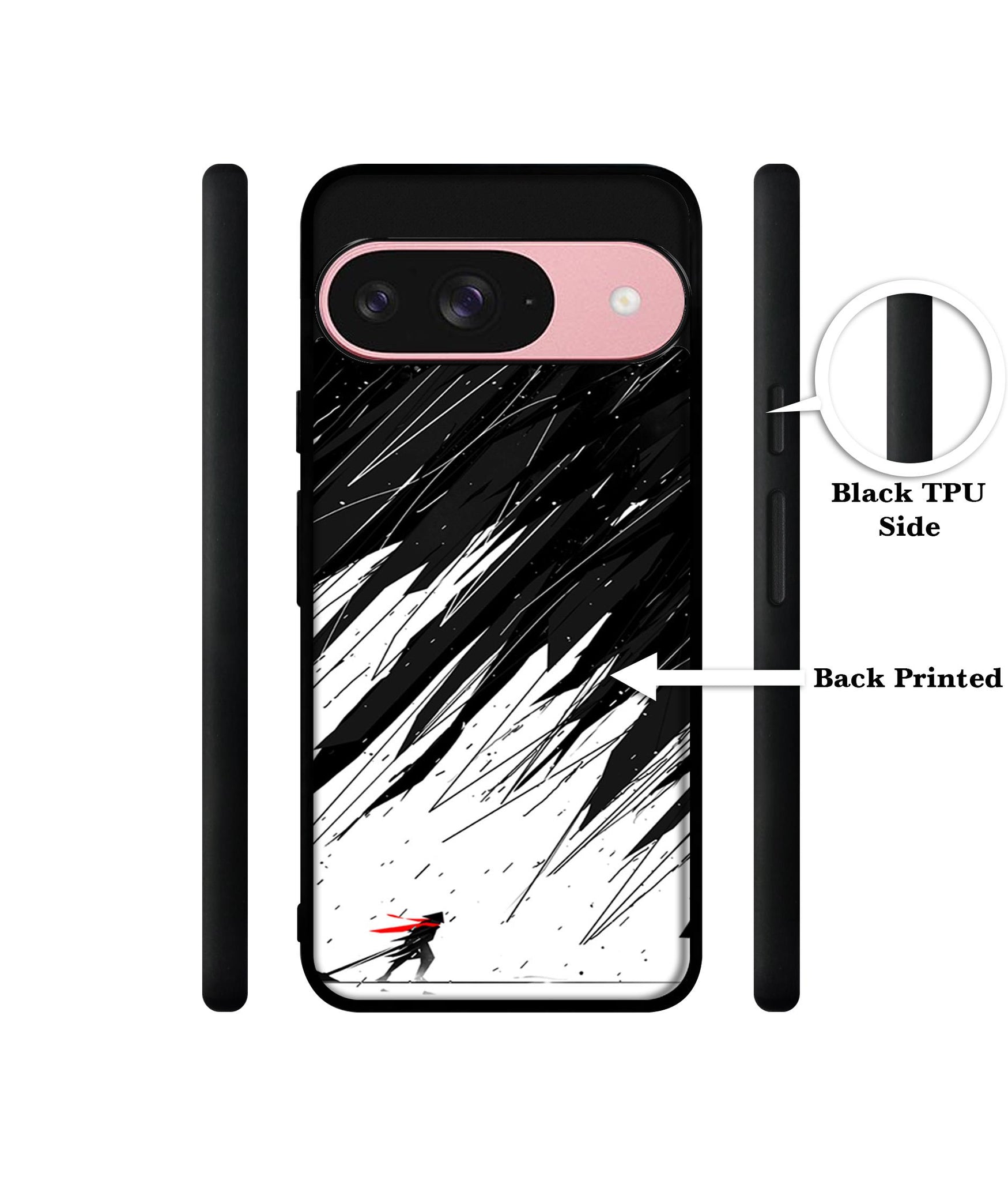 Geometric Strom Design Designer 2D Printed Back Case Cover for Google Pixel 9 5G