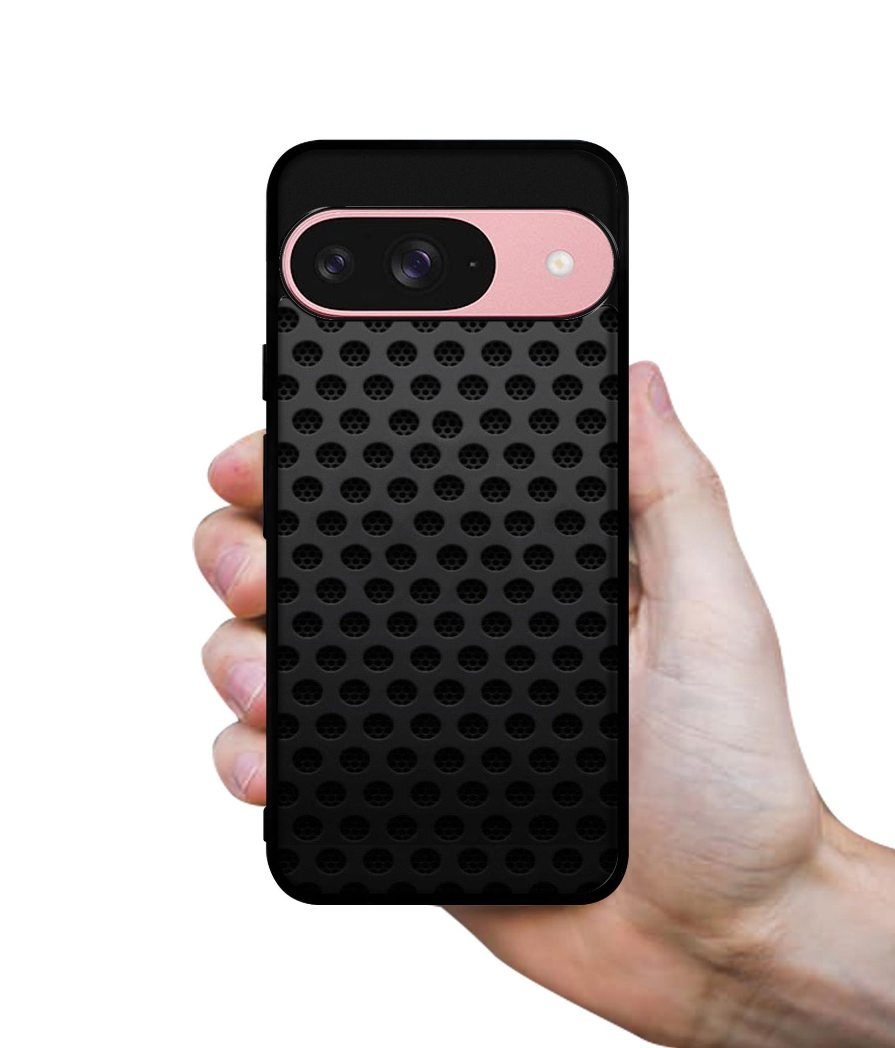 Black Circle Design Designer 2D Printed Back Case Cover for Google Pixel 9 5G